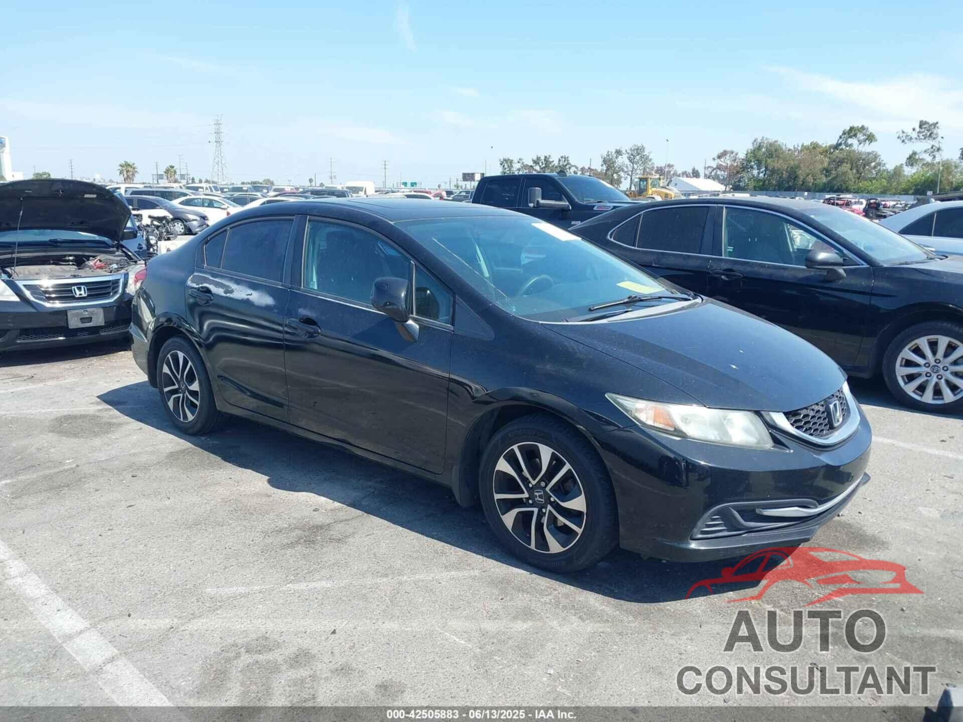 HONDA CIVIC 2013 - 2HGFB2F80DH548333