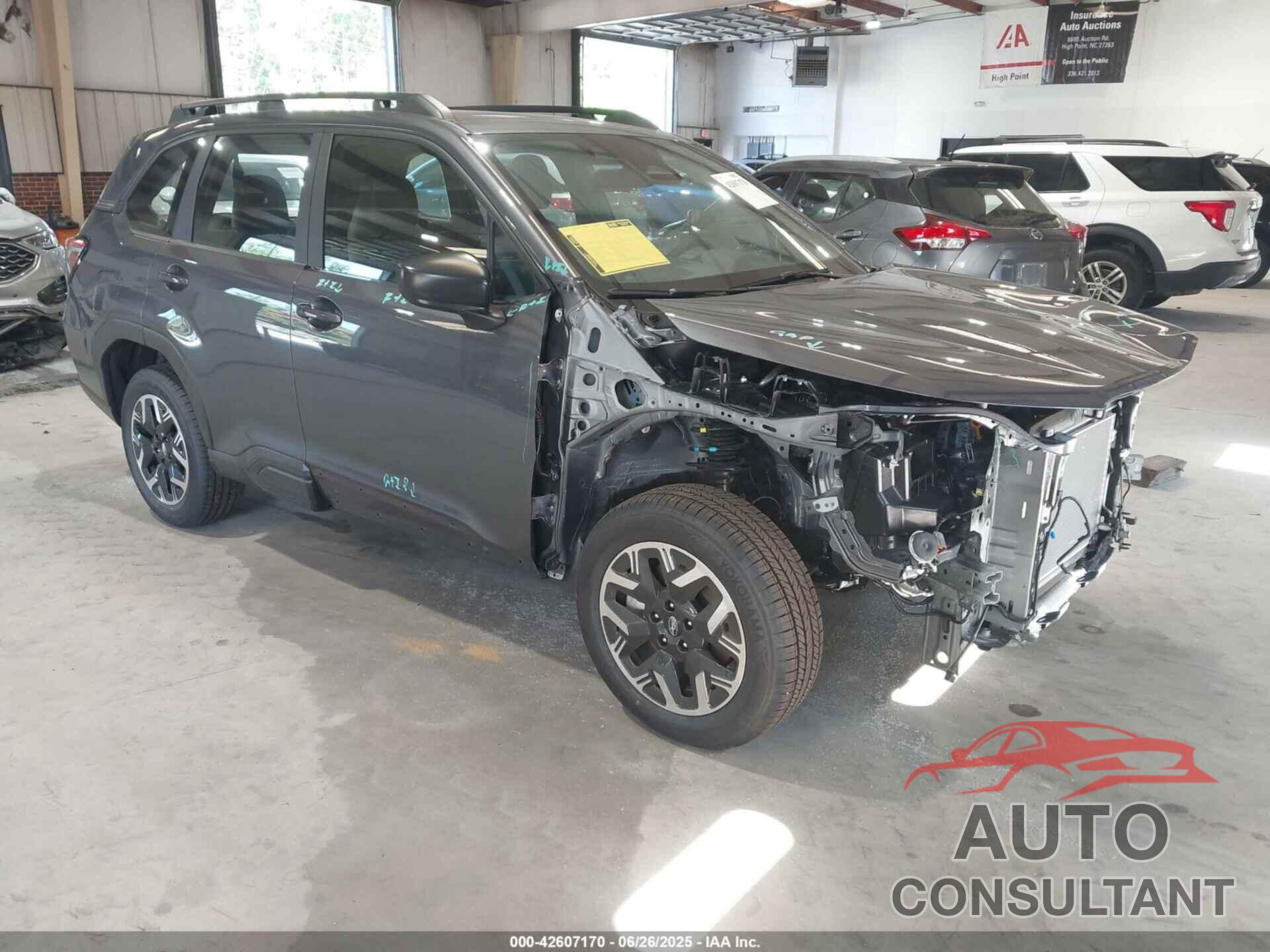 SUBARU FORESTER 2025 - JF2SLDAC3SH489449