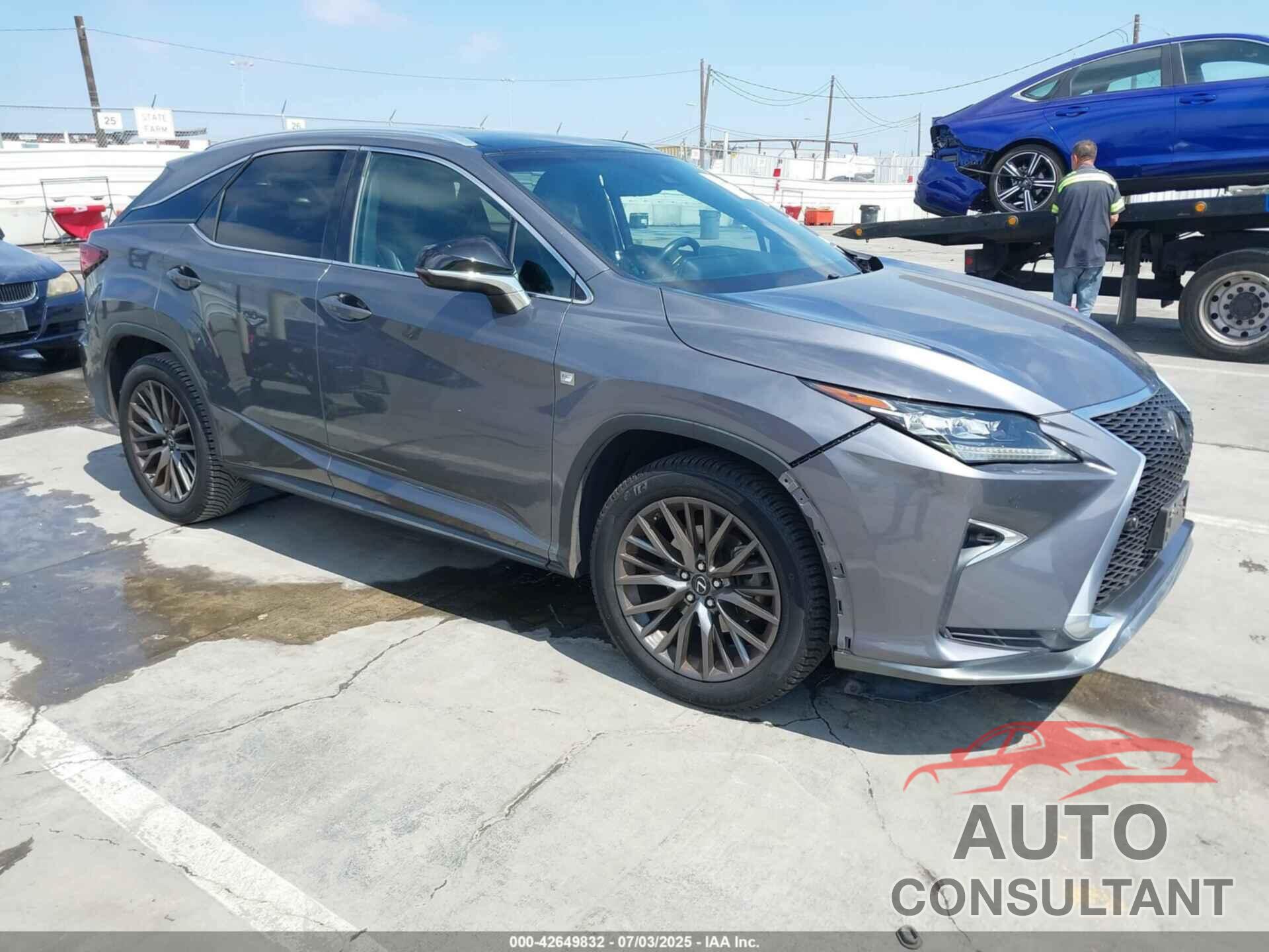 LEXUS RX 350 2017 - 2T2ZZMCA9HC062115