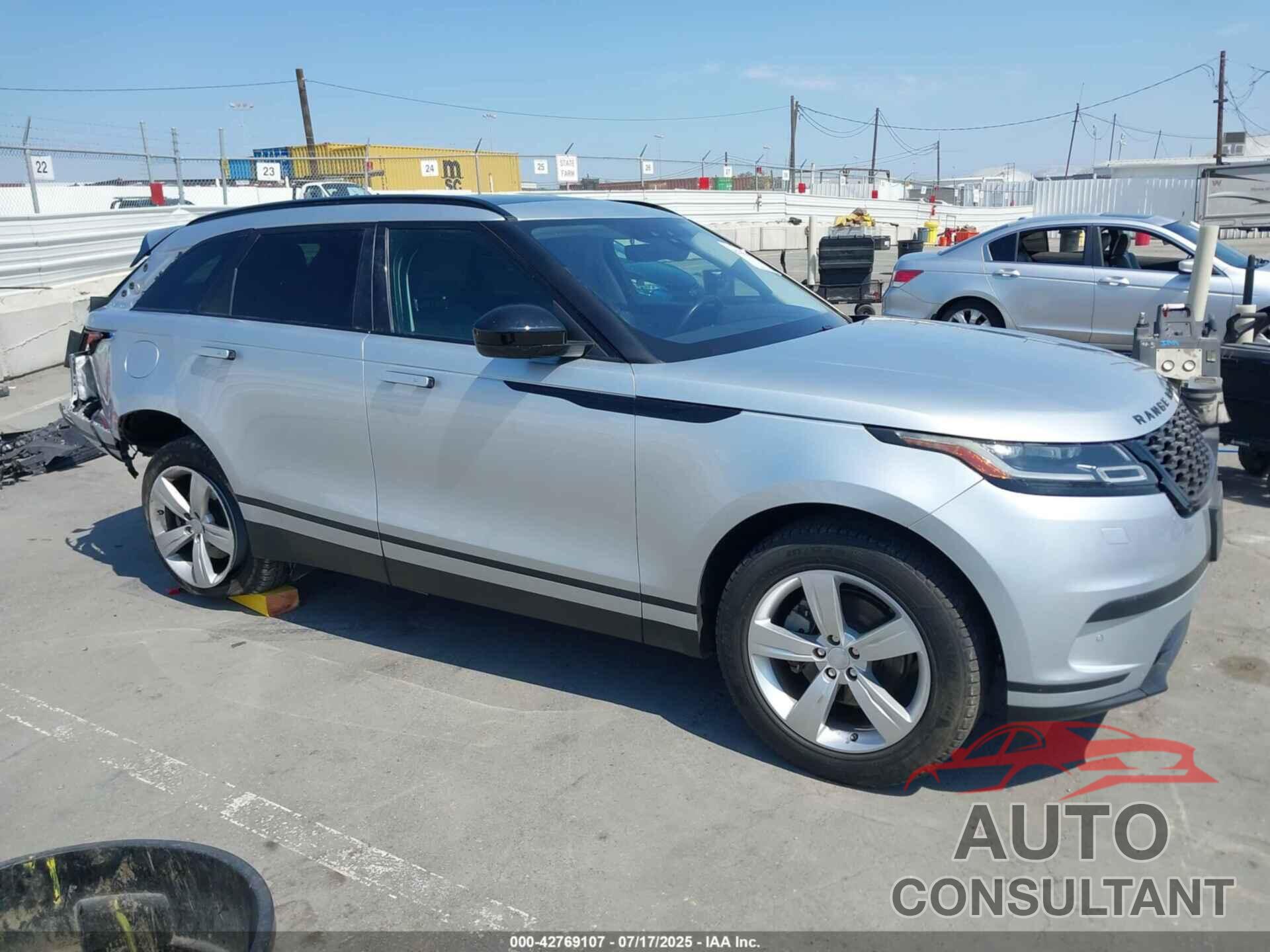 LAND ROVER RANGE ROVER VELAR 2019 - SALYB2EN5KA204764