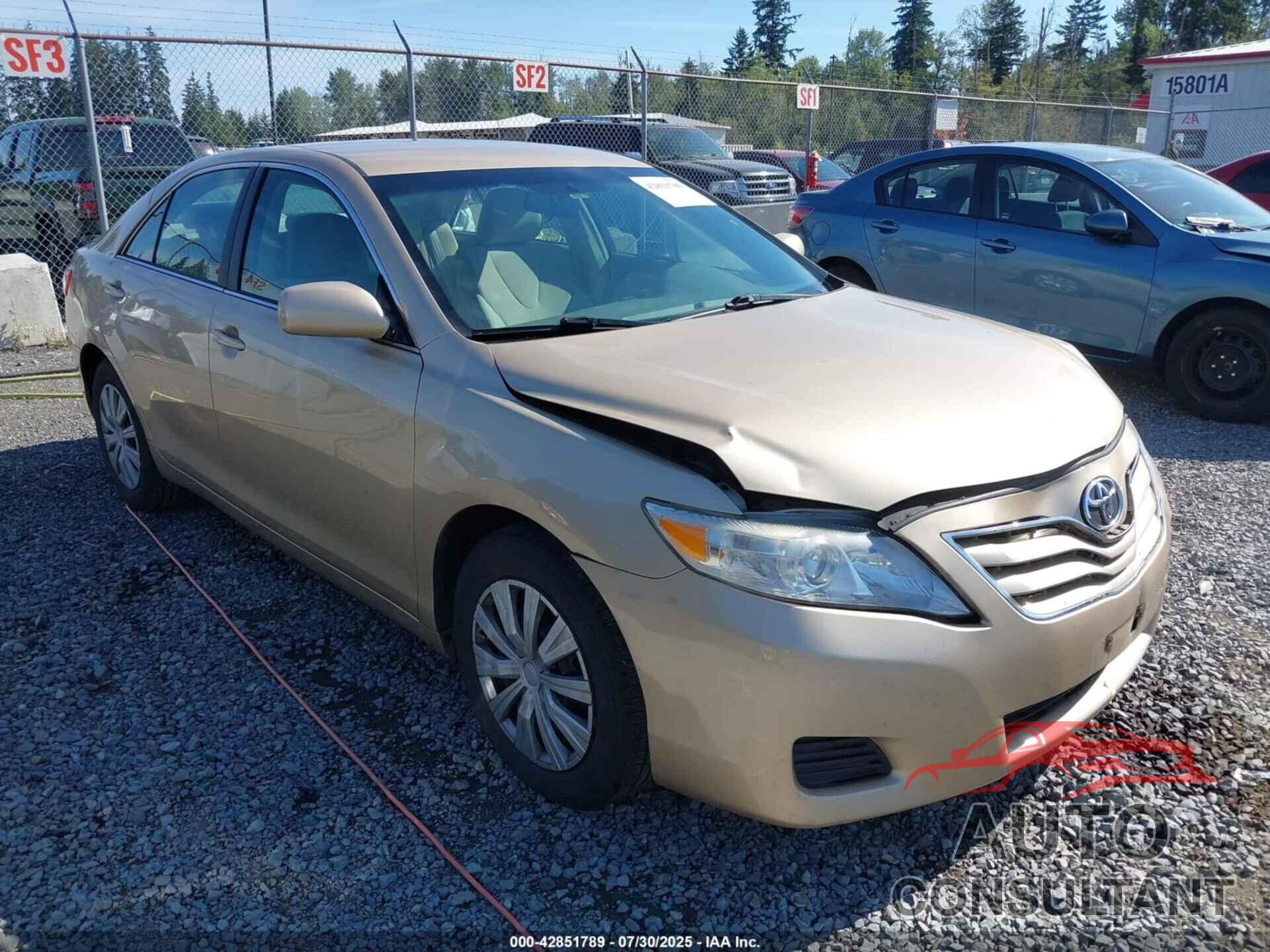 TOYOTA CAMRY 2011 - 4T1BF3EK8BU217967