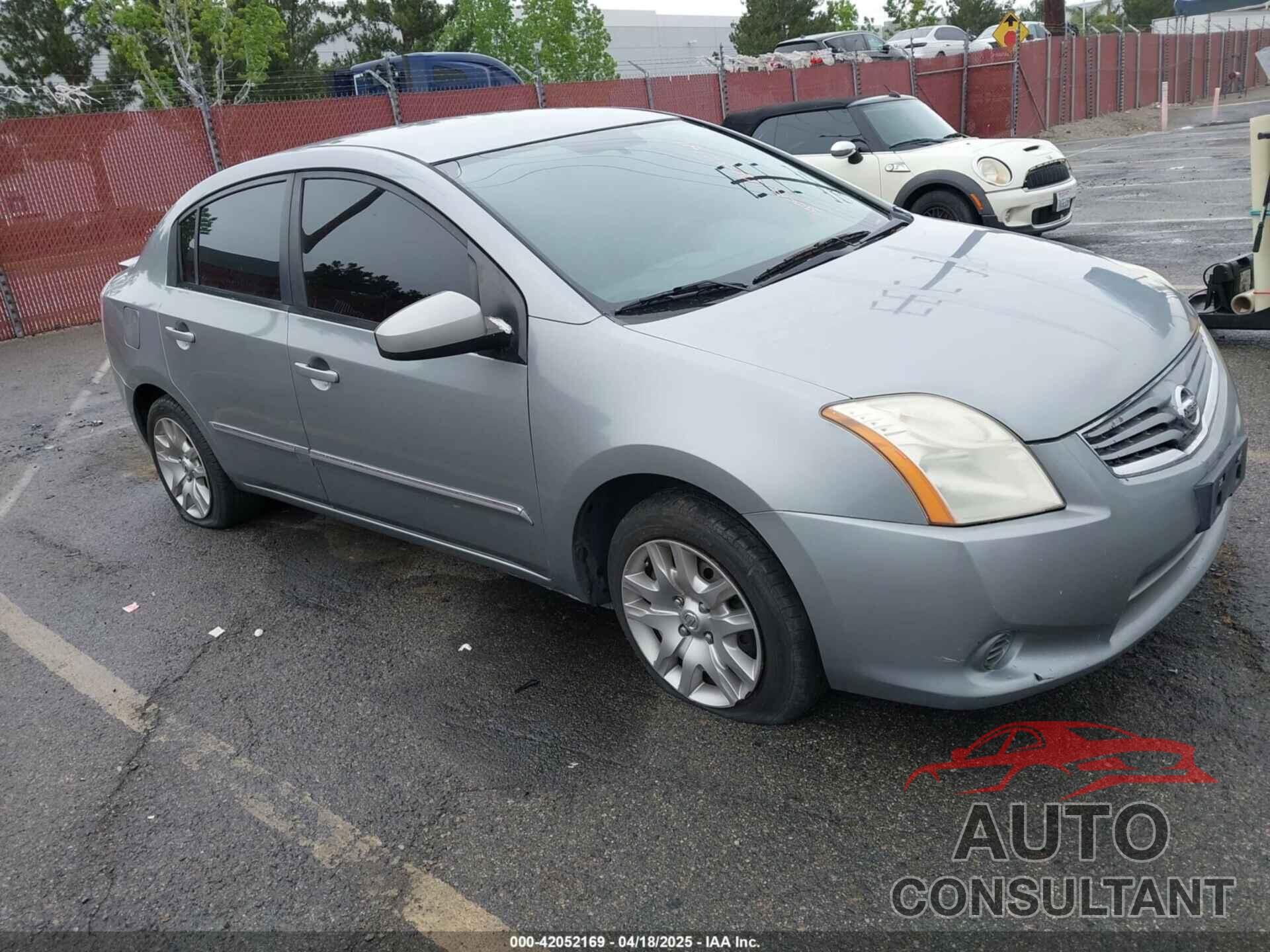 NISSAN SENTRA 2012 - 3N1AB6AP6CL610878