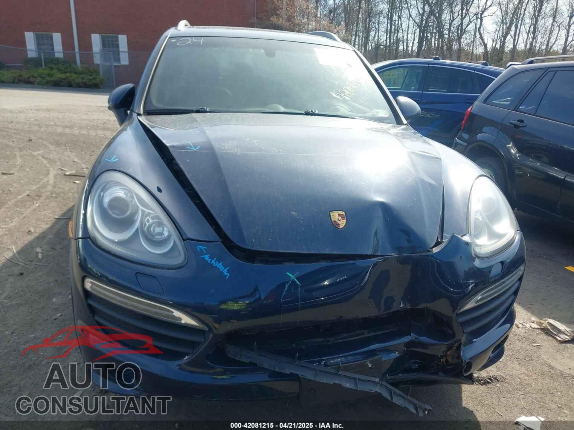 PORSCHE CAYENNE 2012 - WP1AB2A27CLA49899