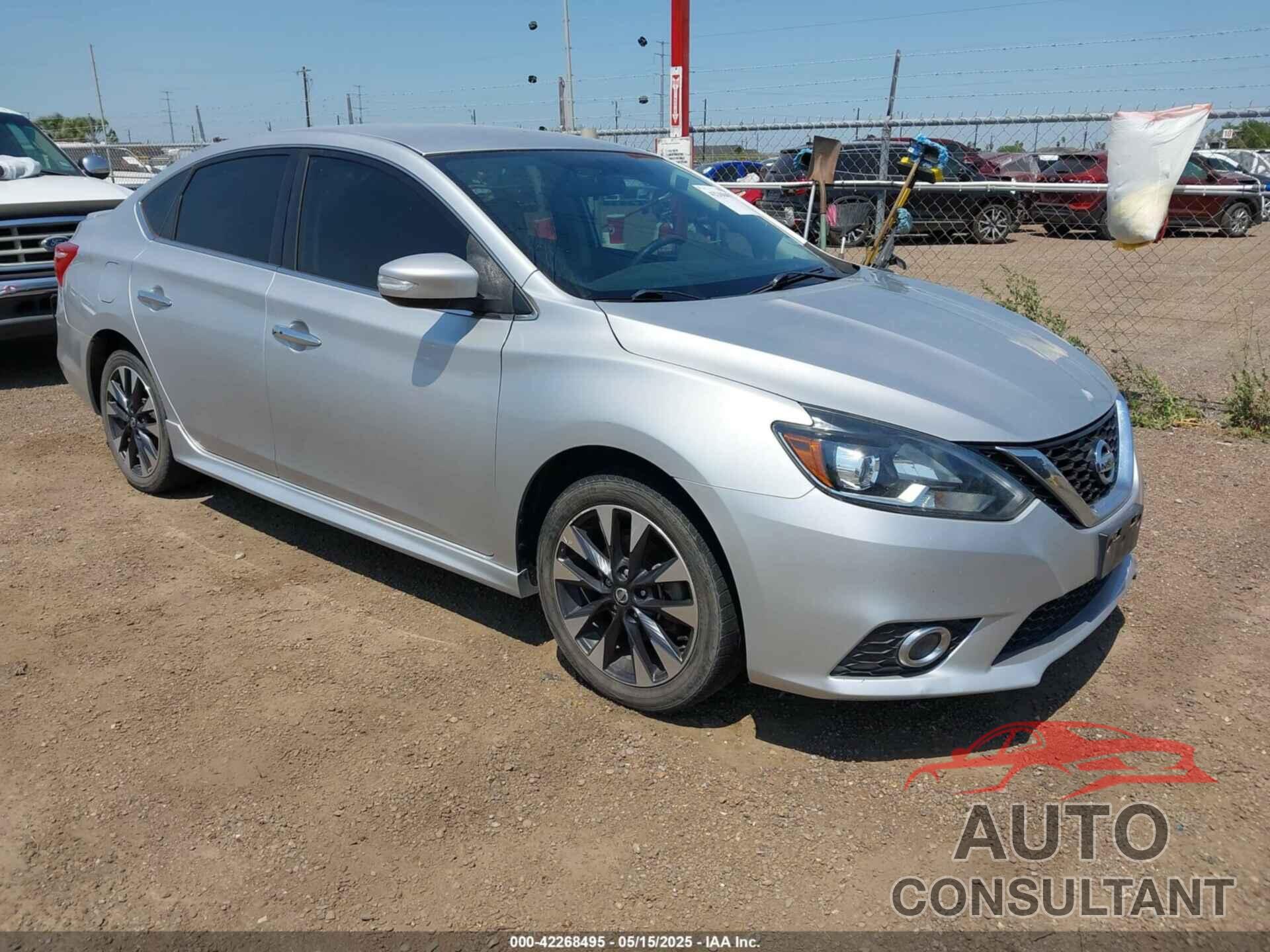 NISSAN SENTRA 2018 - 3N1AB7APXJY234045
