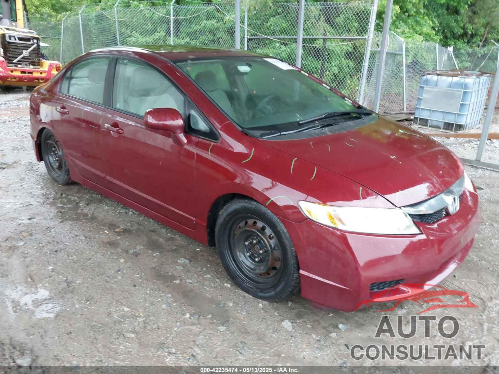 HONDA CIVIC 2009 - 19XFA16599E008246