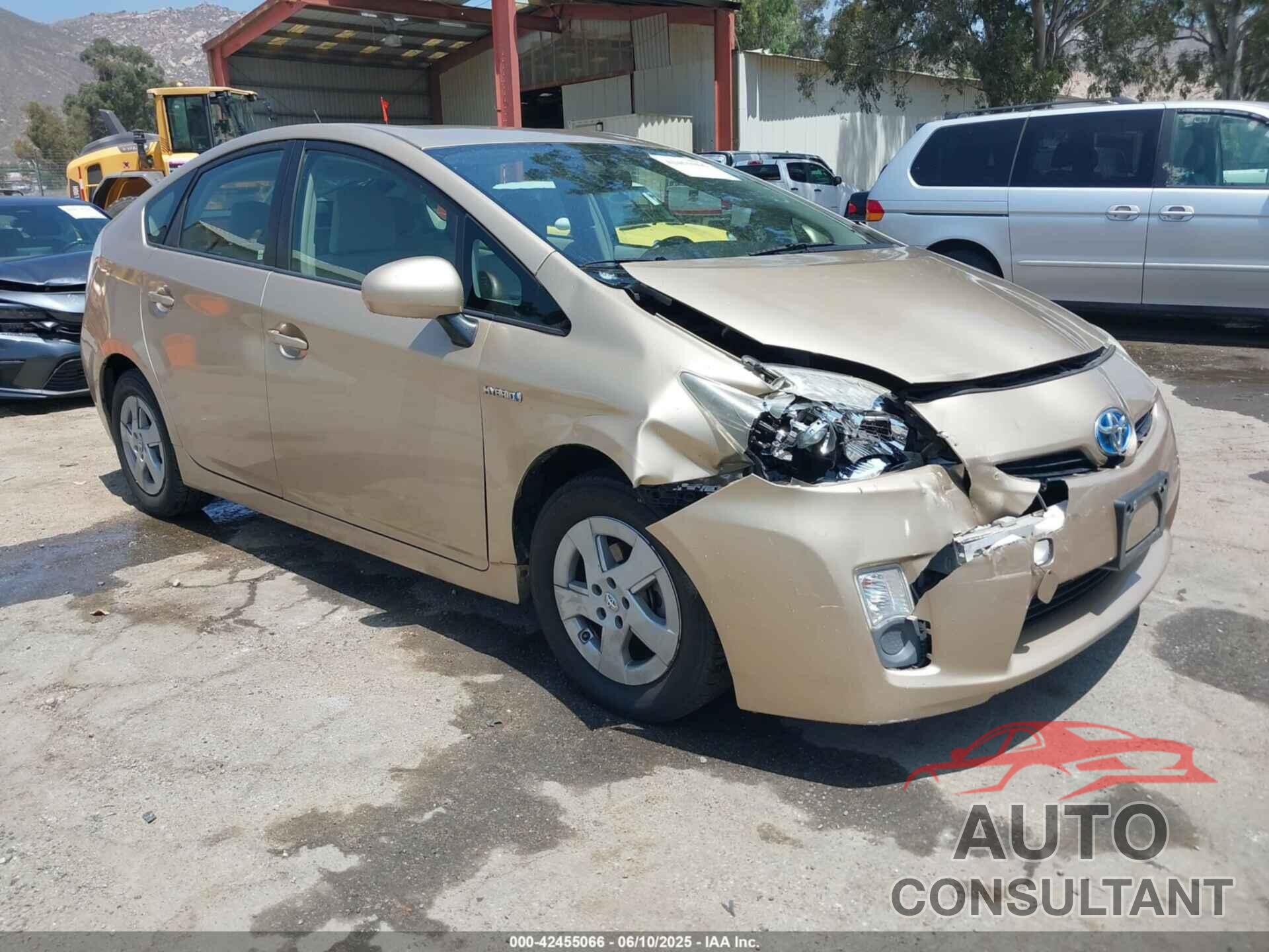 TOYOTA PRIUS 2010 - JTDKN3DU6A0213951