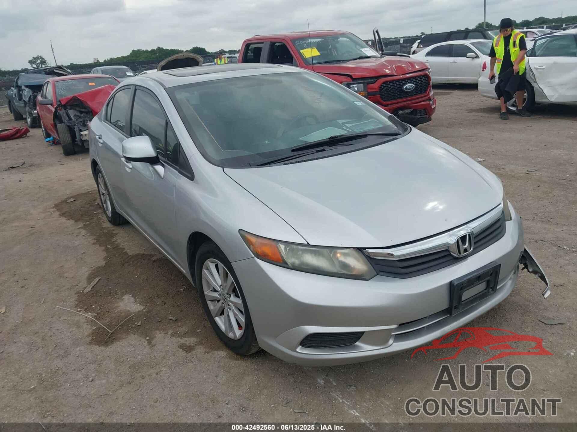 HONDA CIVIC 2012 - 19XFB2F85CE065824