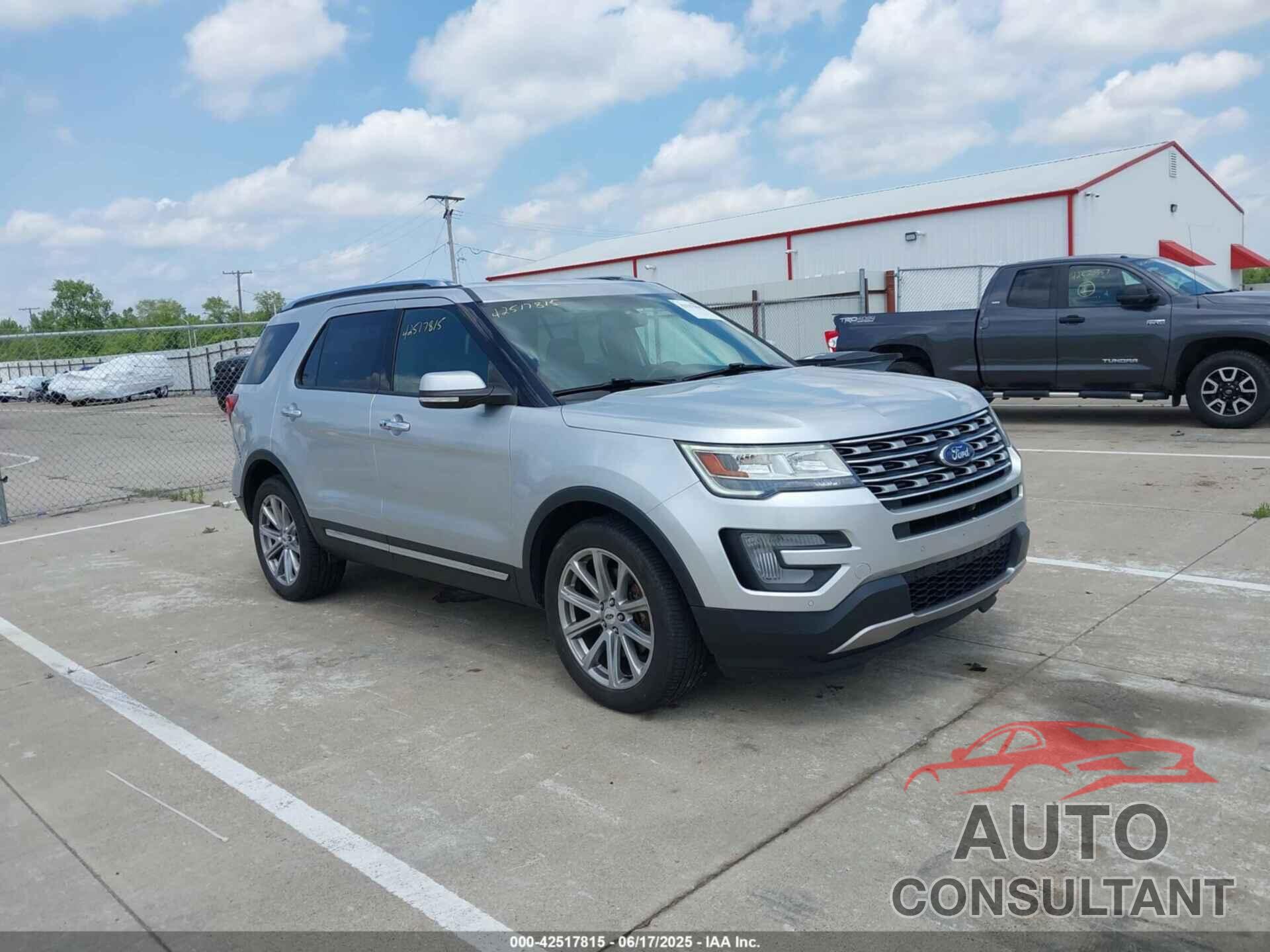 FORD EXPLORER 2017 - 1FM5K8F88HGC36857