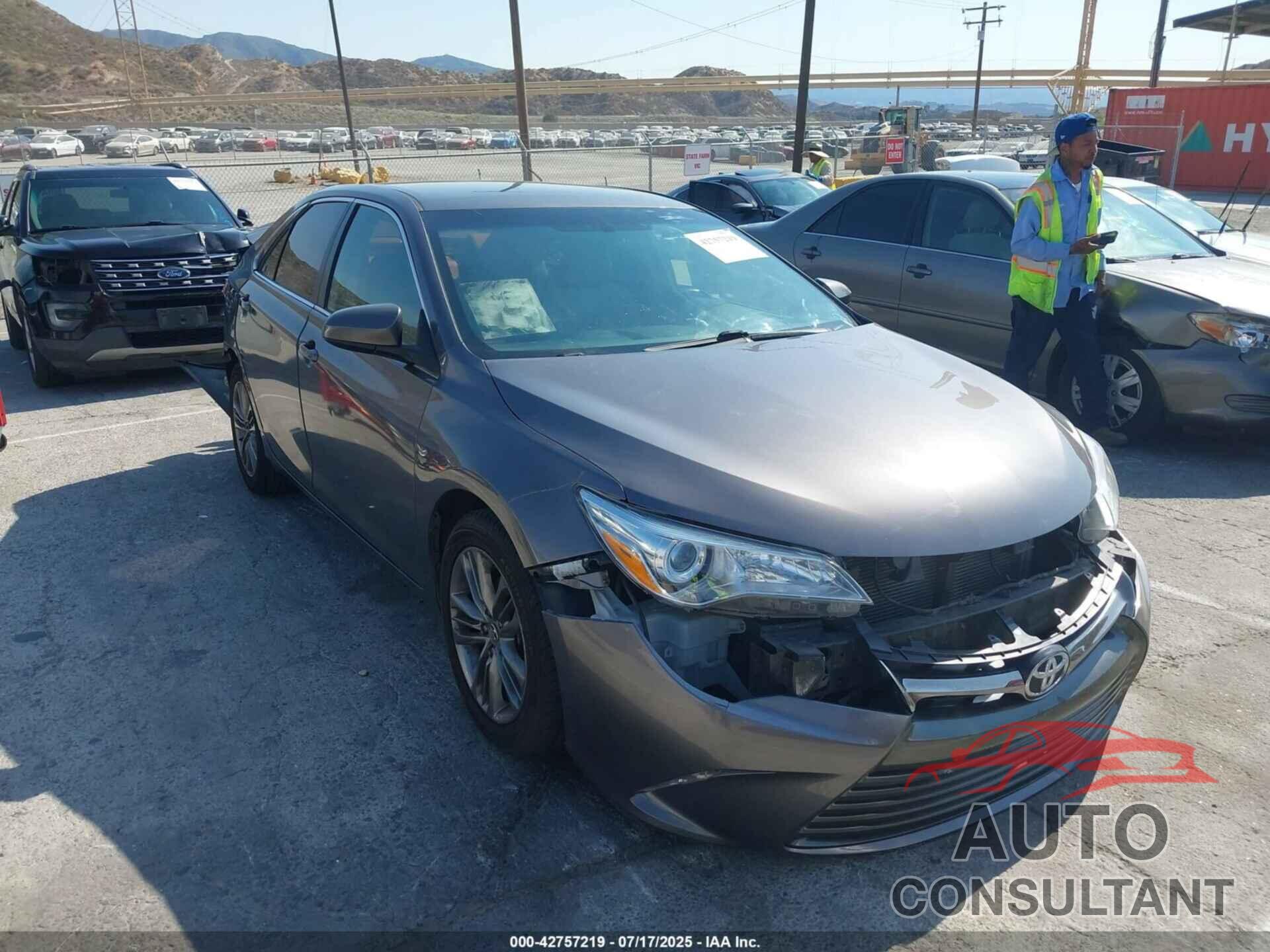 TOYOTA CAMRY 2016 - 4T1BF1FK5GU181374
