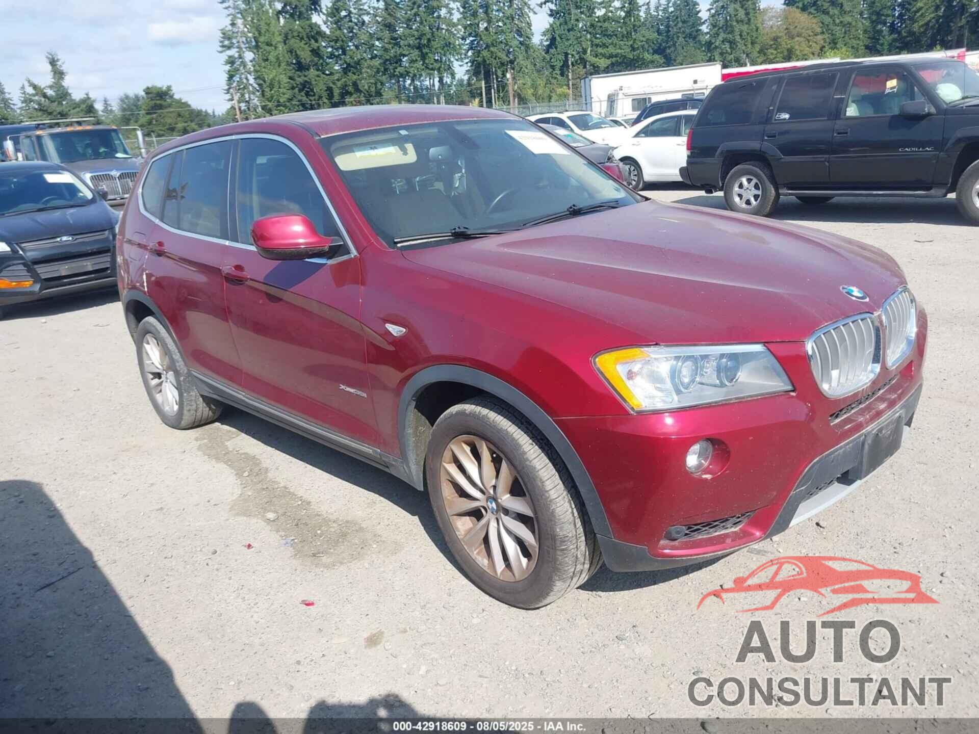 BMW X3 2011 - 5UXWX7C54BLT78263