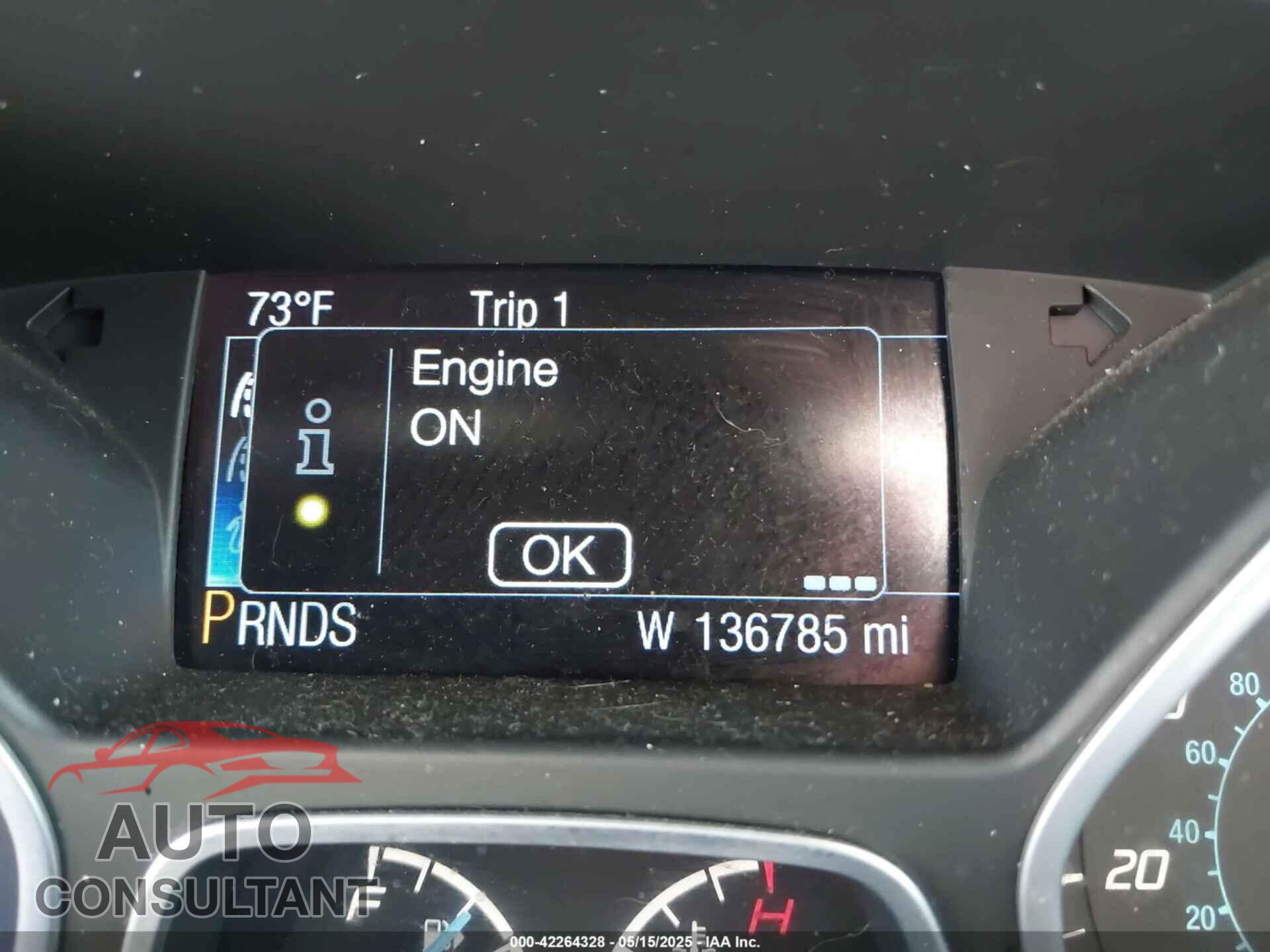 FORD FOCUS 2014 - 1FADP3N21EL193506