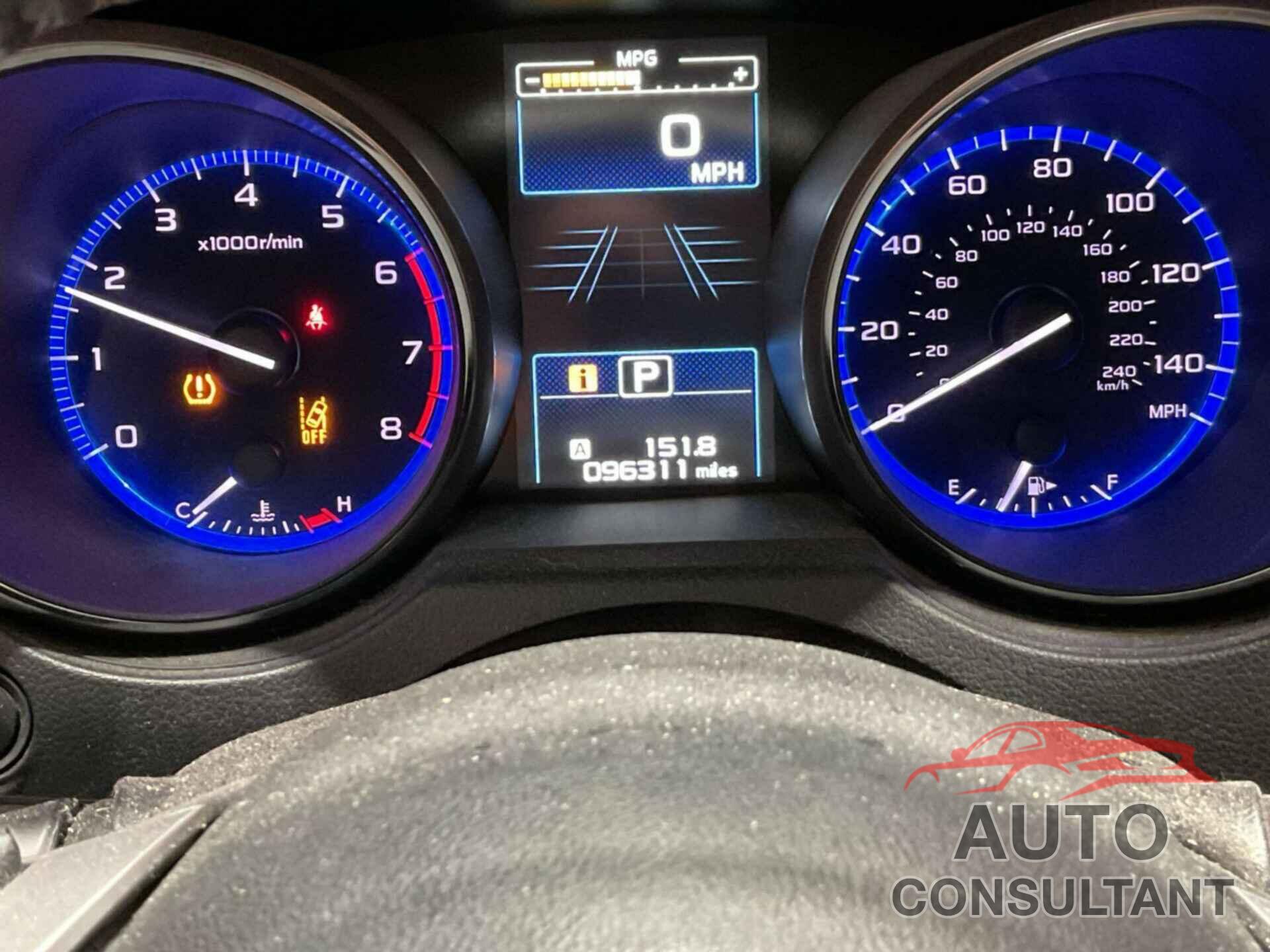 SUBARU OUTBACK 2018 - 4S4BSAFCXJ3327172