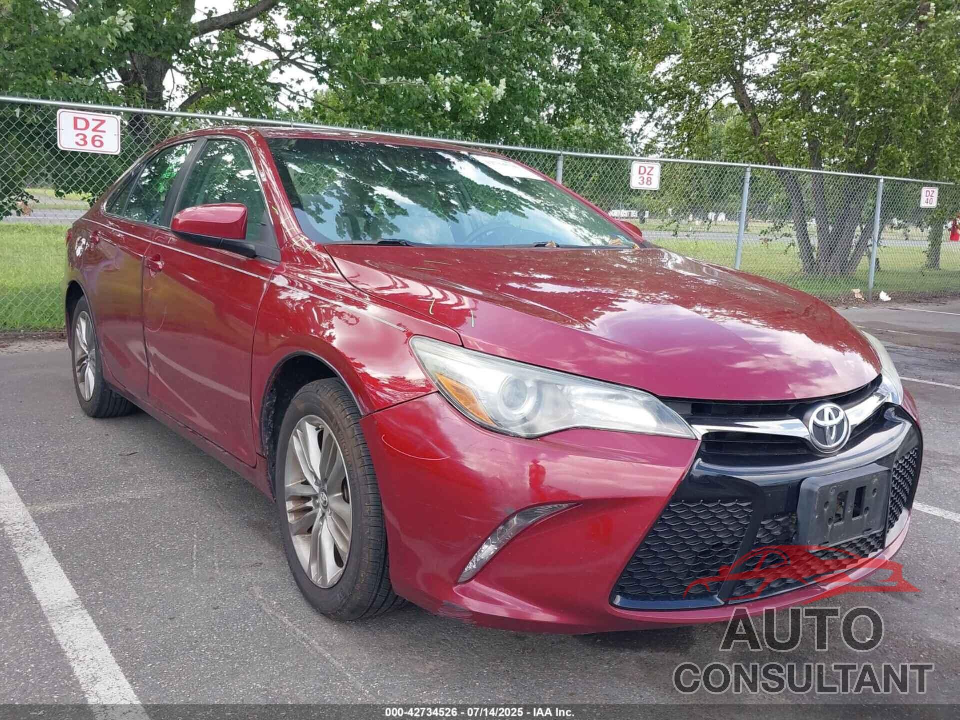 TOYOTA CAMRY 2017 - 4T1BF1FK6HU683974