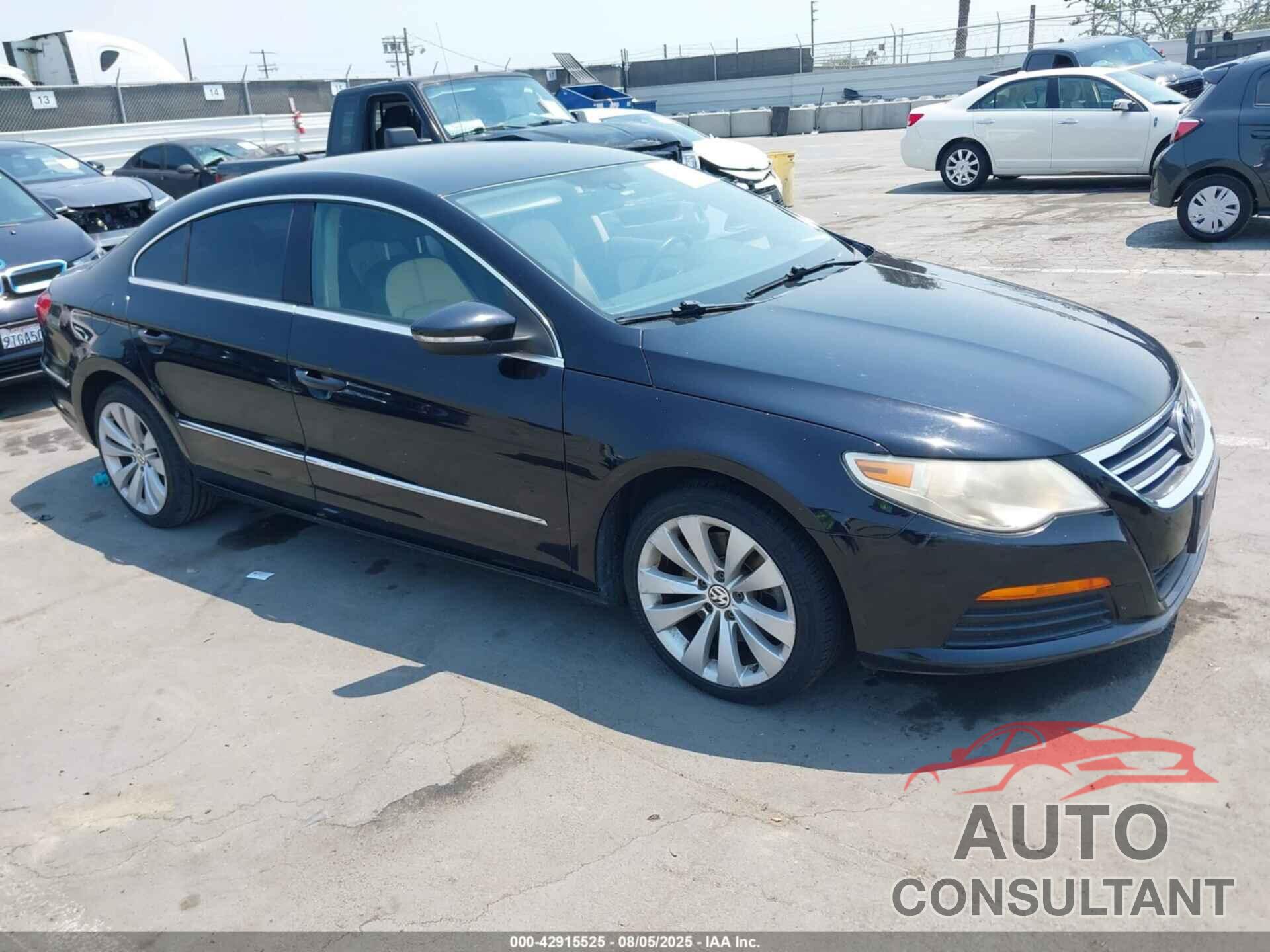 VOLKSWAGEN CC 2011 - WVWMP7AN1BE718419