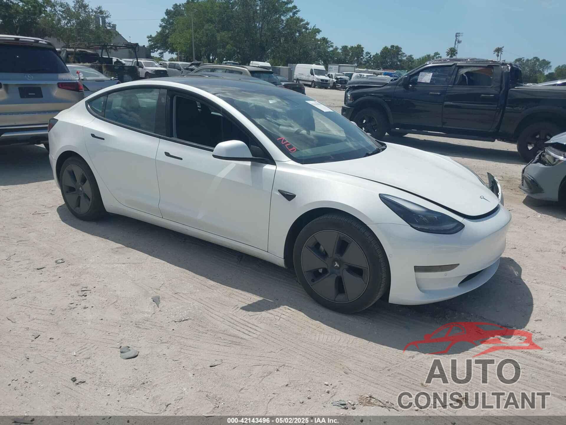 TESLA MODEL 3 2021 - 5YJ3E1EA5MF098844