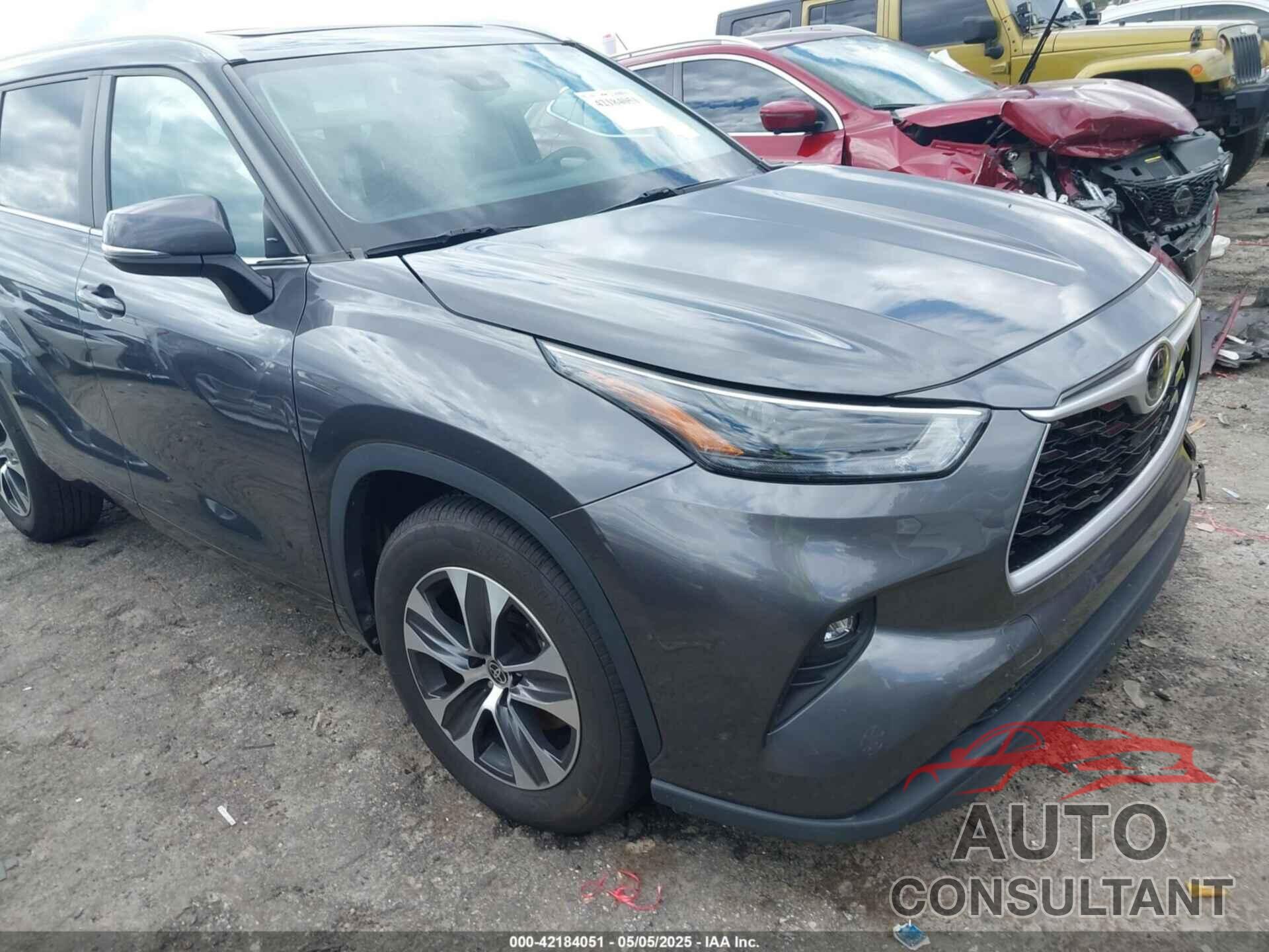TOYOTA HIGHLANDER 2023 - 5TDKDRAH3PS013161