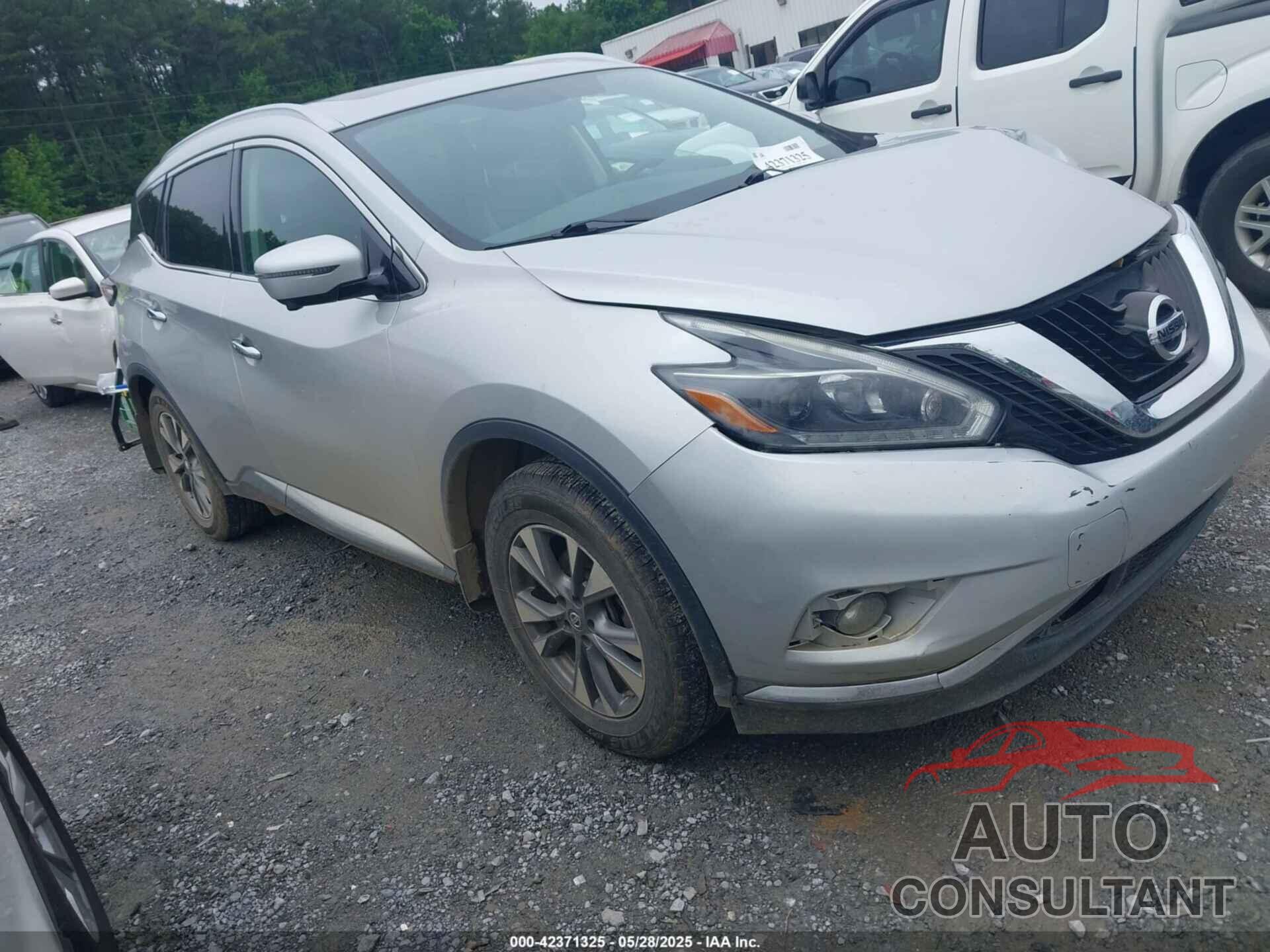 NISSAN MURANO 2018 - 5N1AZ2MG5JN123662
