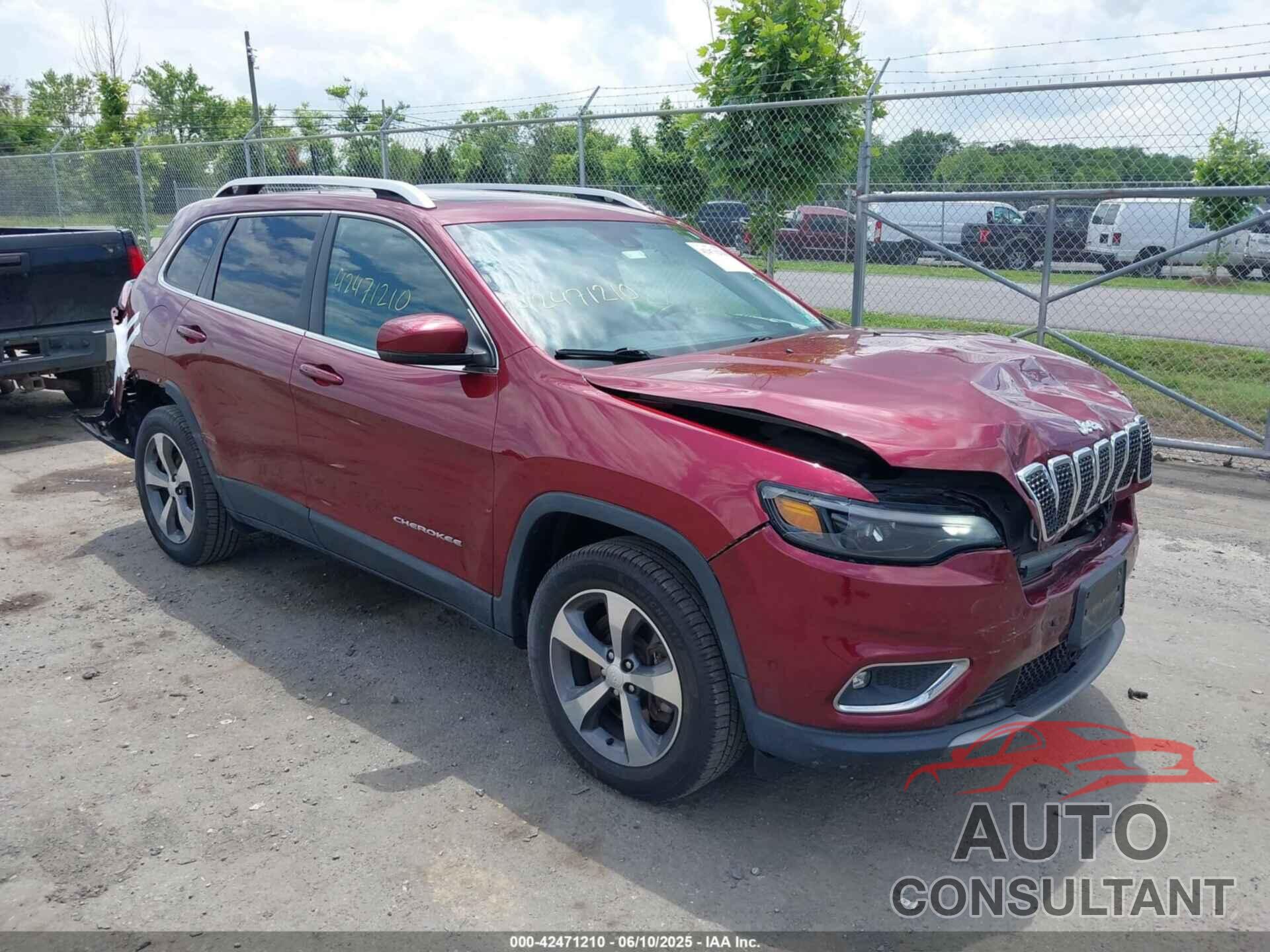 JEEP CHEROKEE 2019 - 1C4PJMDXXKD323087
