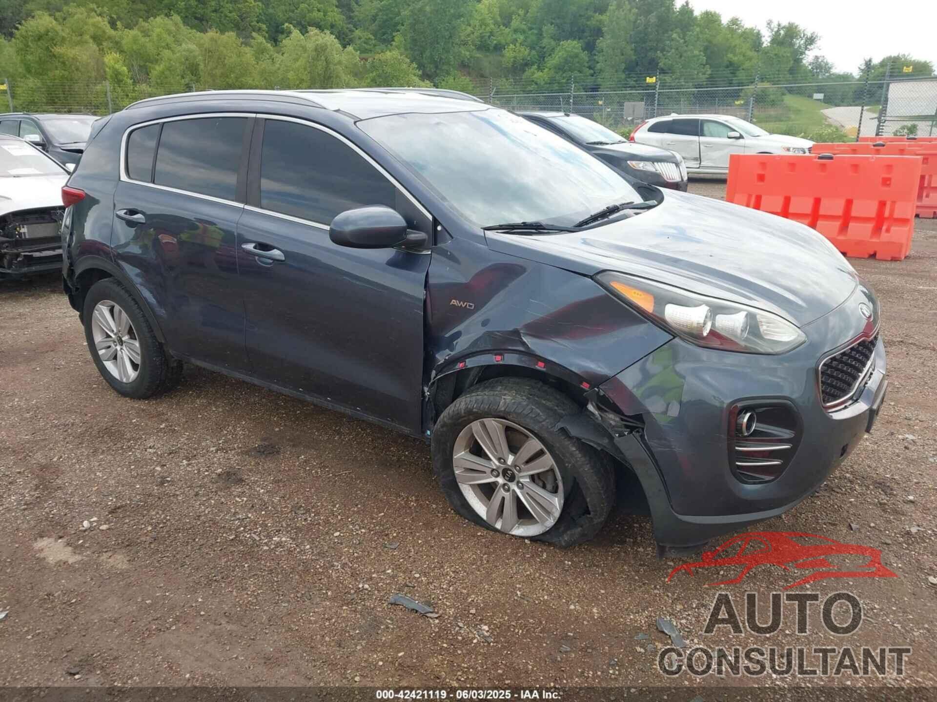 KIA SPORTAGE 2018 - KNDPMCAC6J7472757