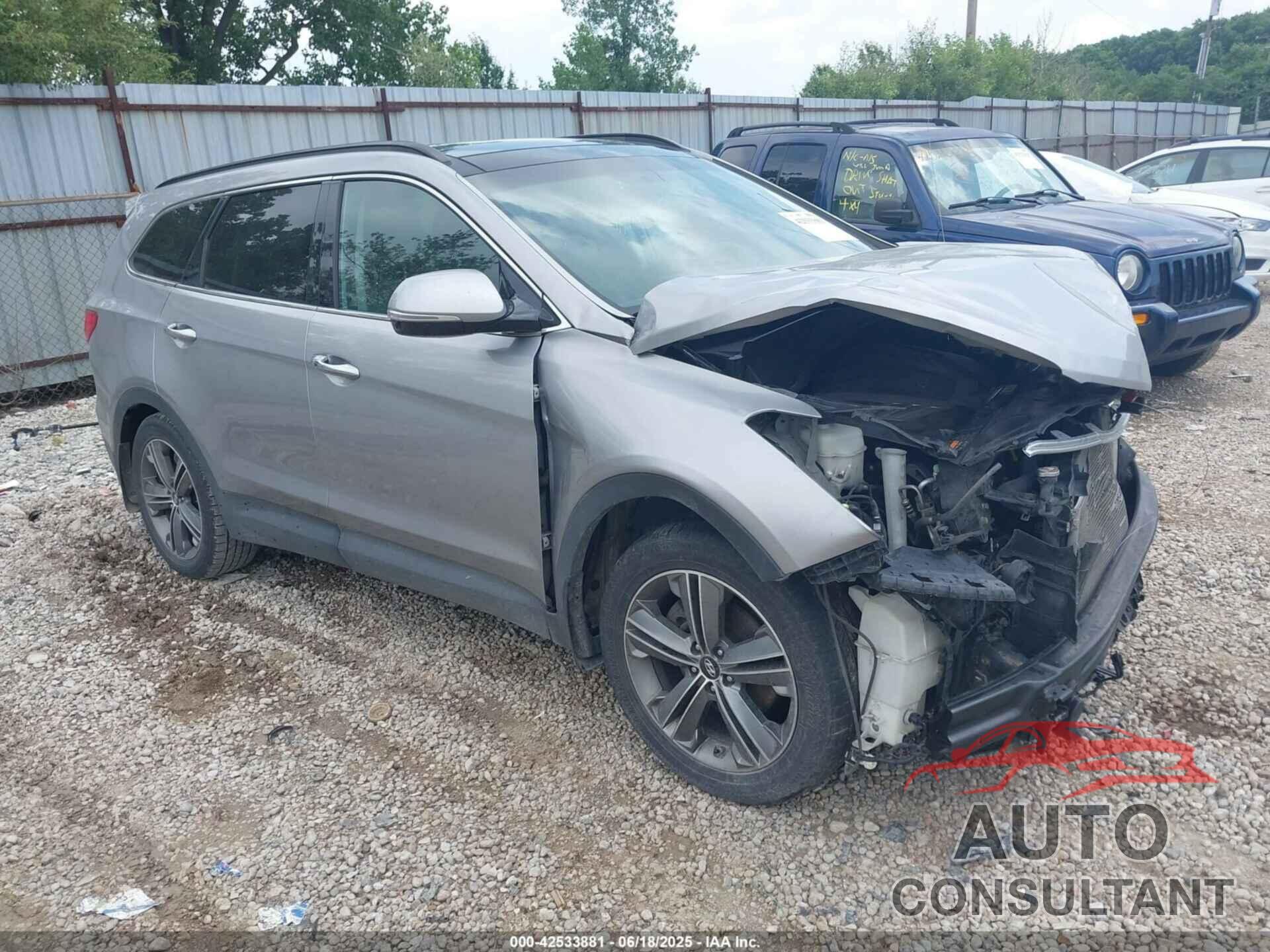 HYUNDAI SANTA FE 2016 - KM8SRDHF0GU157864