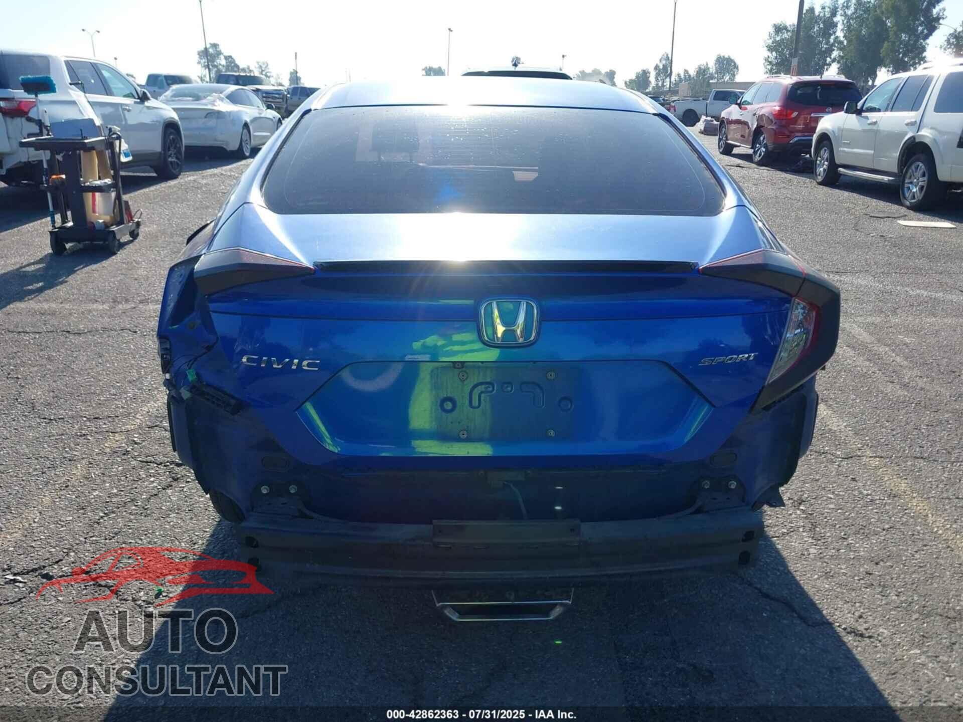 HONDA CIVIC 2019 - 2HGFC2F81KH601444