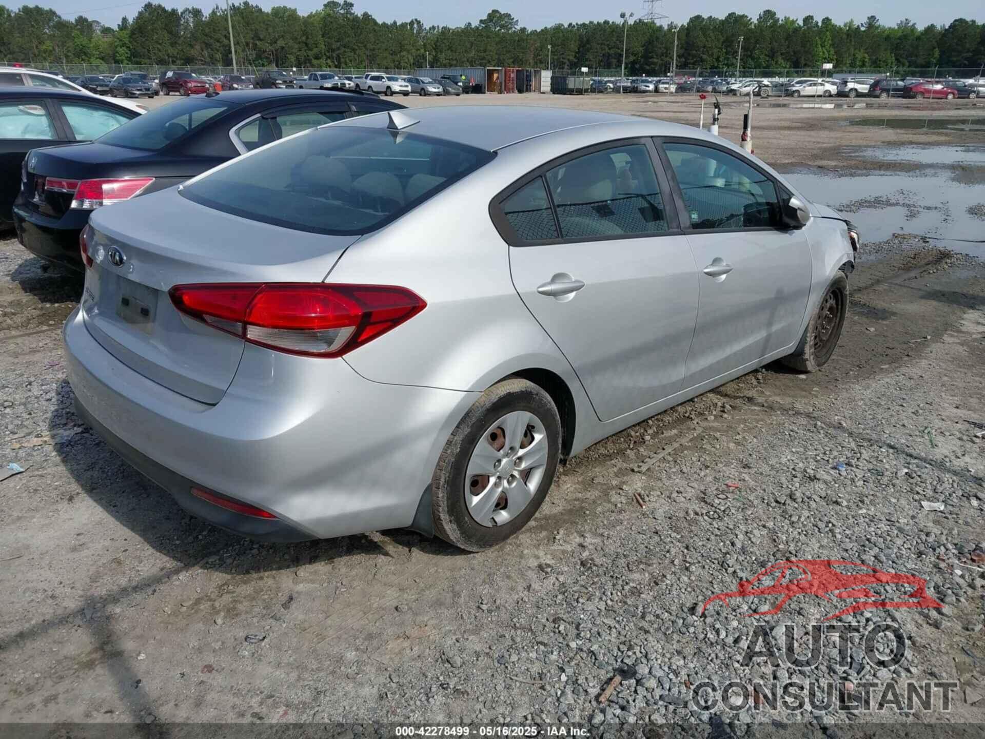 KIA FORTE 2017 - 3KPFK4A72HE097728