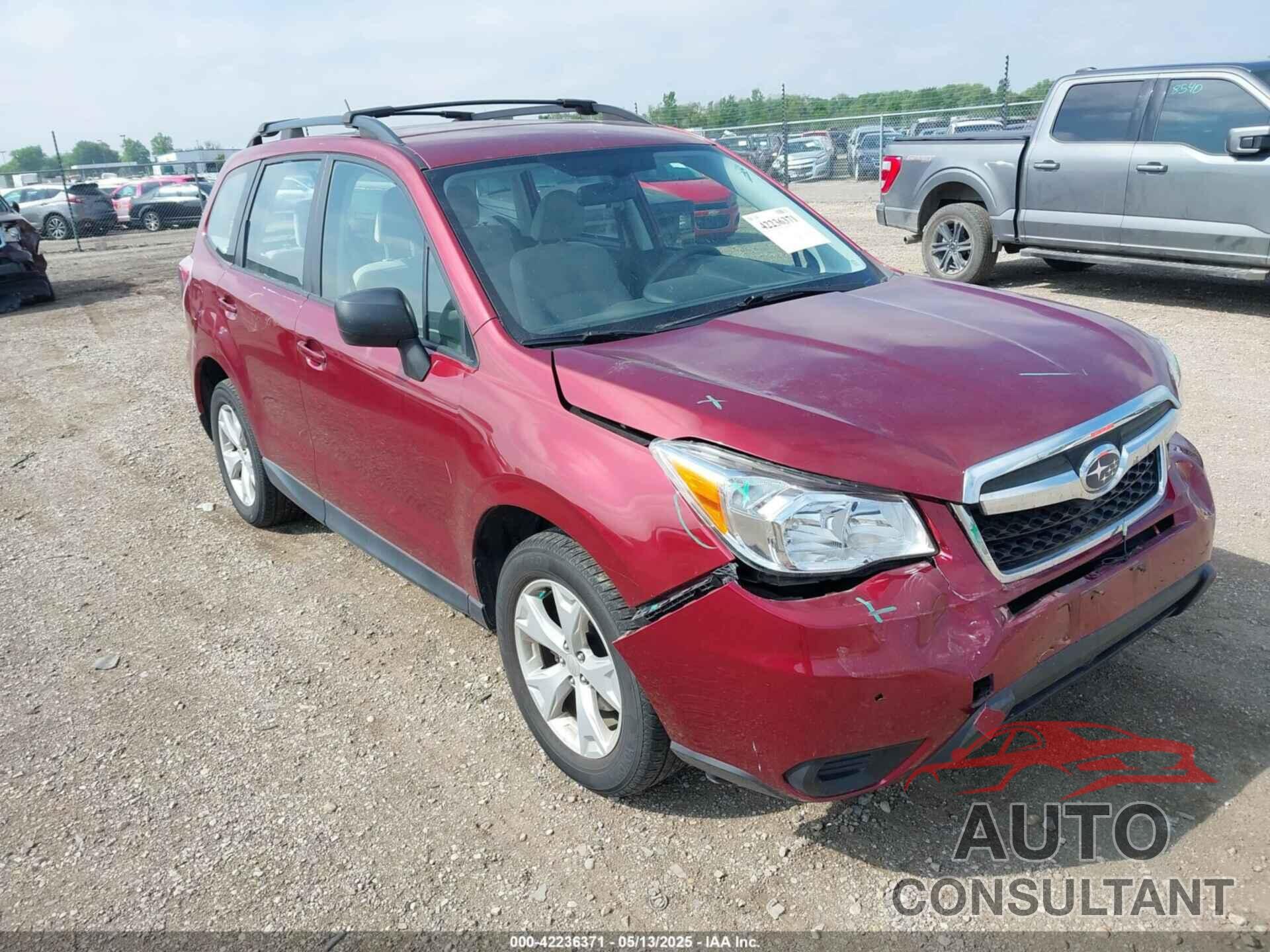 SUBARU FORESTER 2015 - JF2SJABC3FH825688
