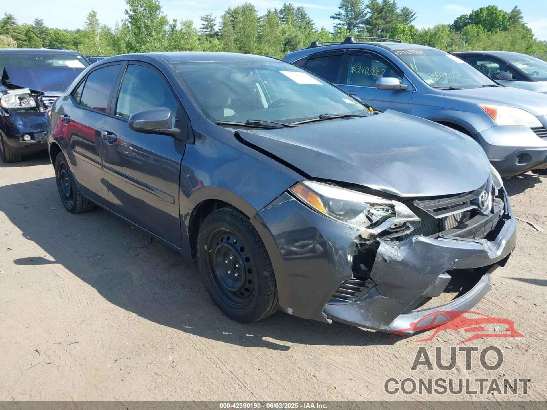 TOYOTA COROLLA 2016 - 5YFBURHE3GP564887