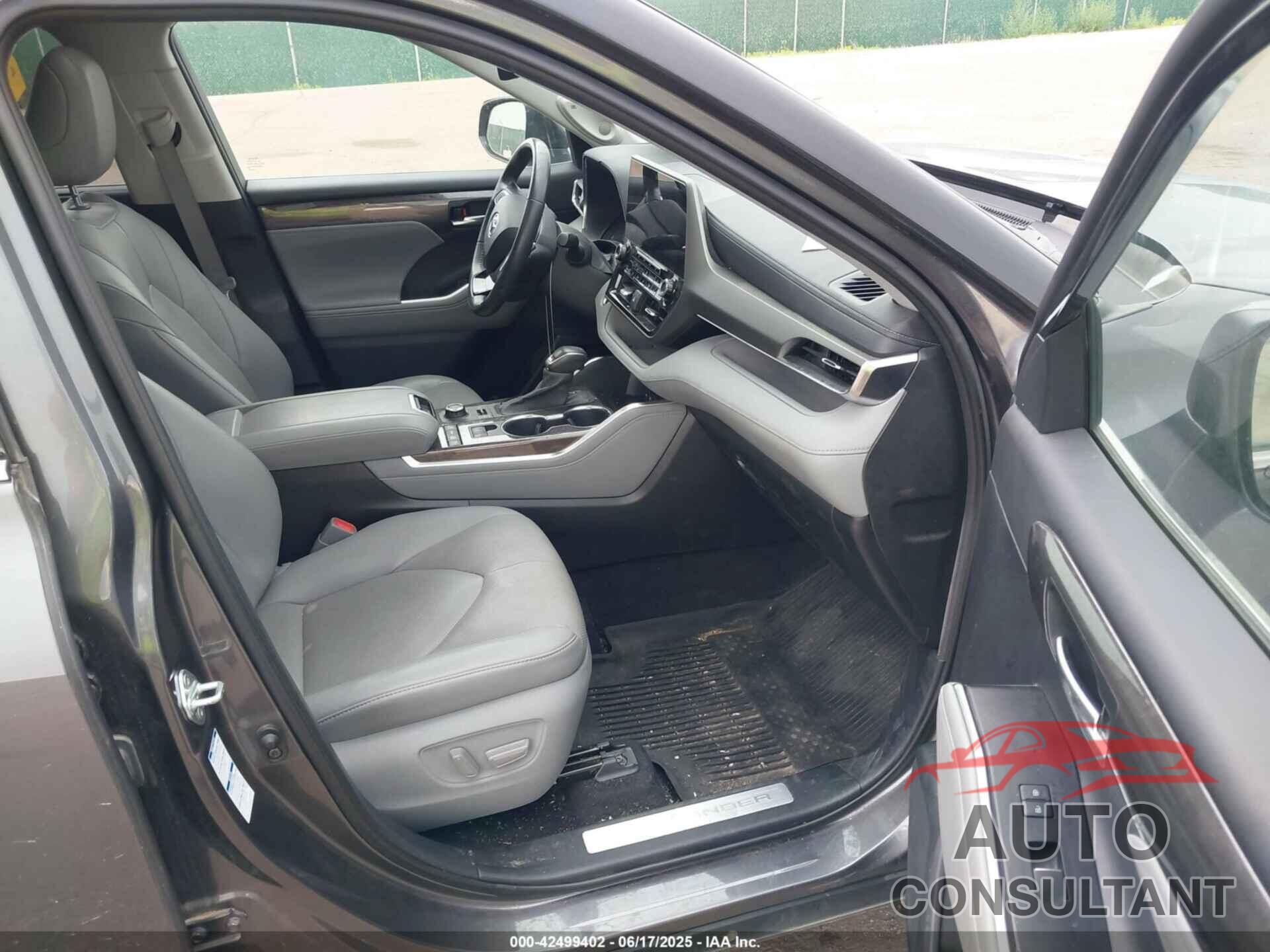 TOYOTA HIGHLANDER 2021 - 5TDDZRBH9MS540657