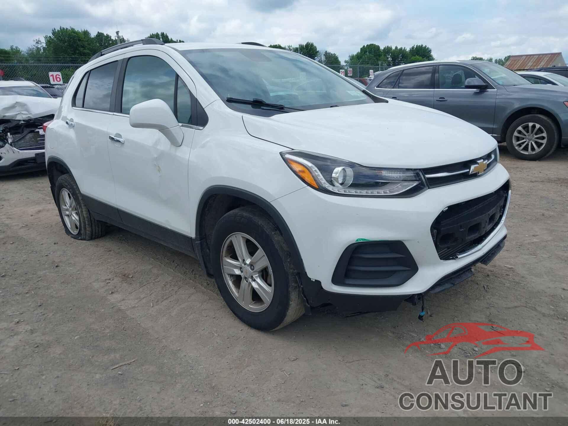 CHEVROLET TRAX 2018 - KL7CJPSB7JB714373