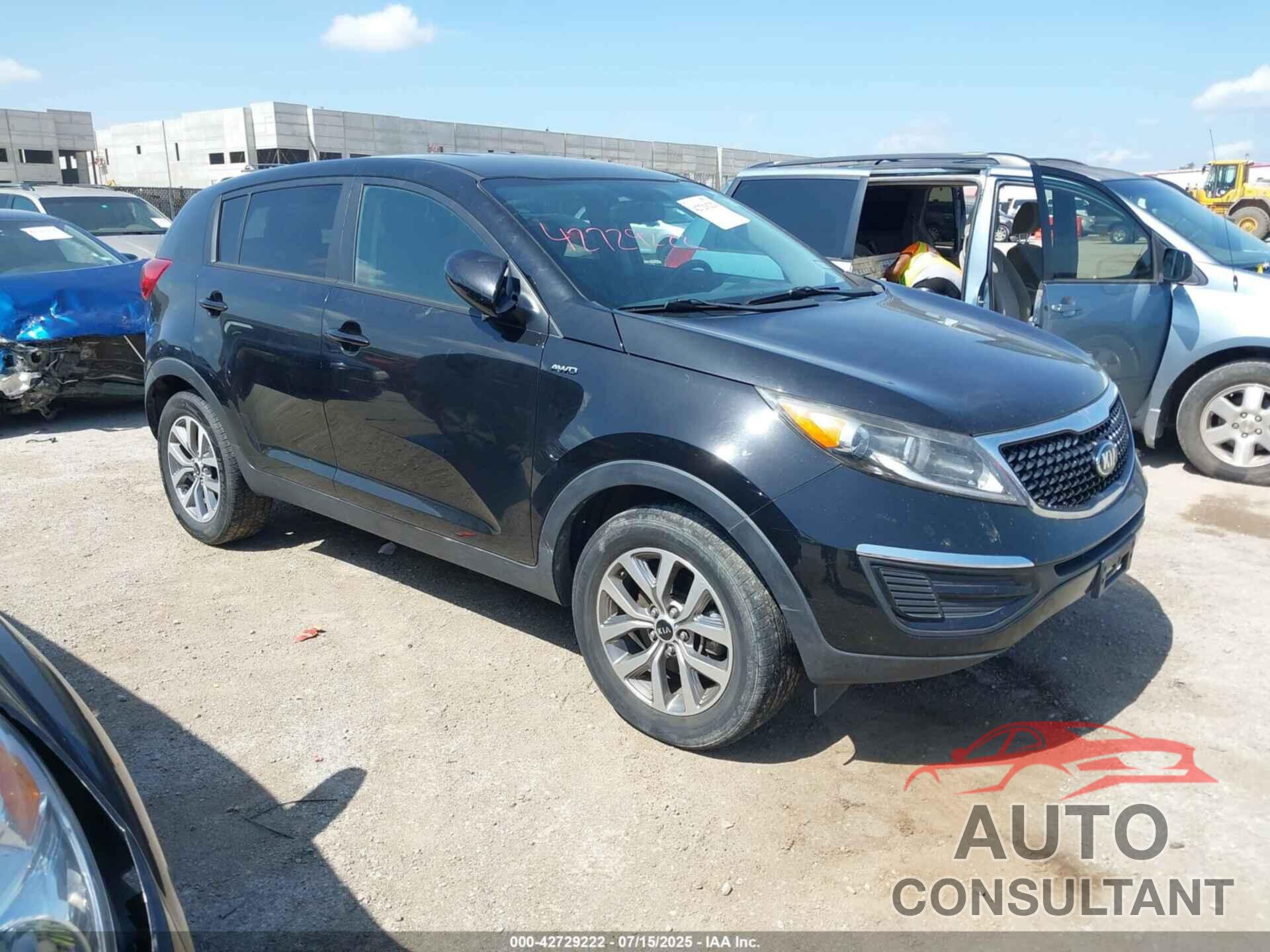 KIA SPORTAGE 2015 - KNDPBCAC4F7700008