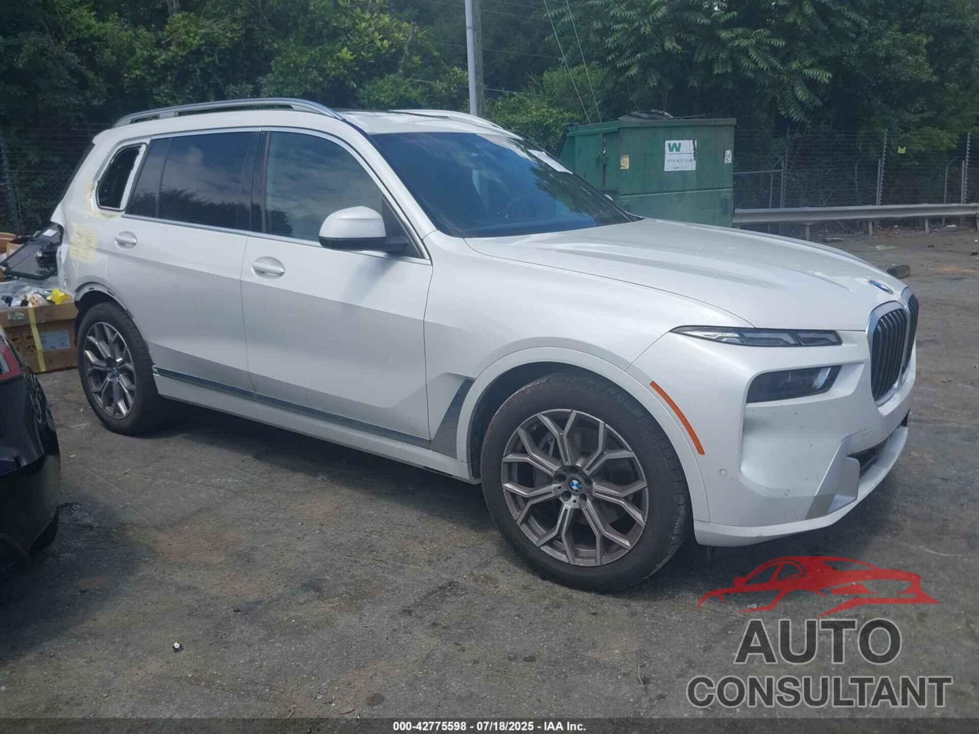 BMW X7 2023 - 5UX23EM09P9P26824