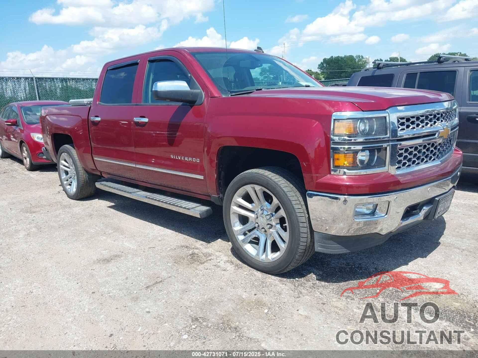 CHEVROLET SILVERADO 1500 2014 - 3GCUKSEC3EG449248