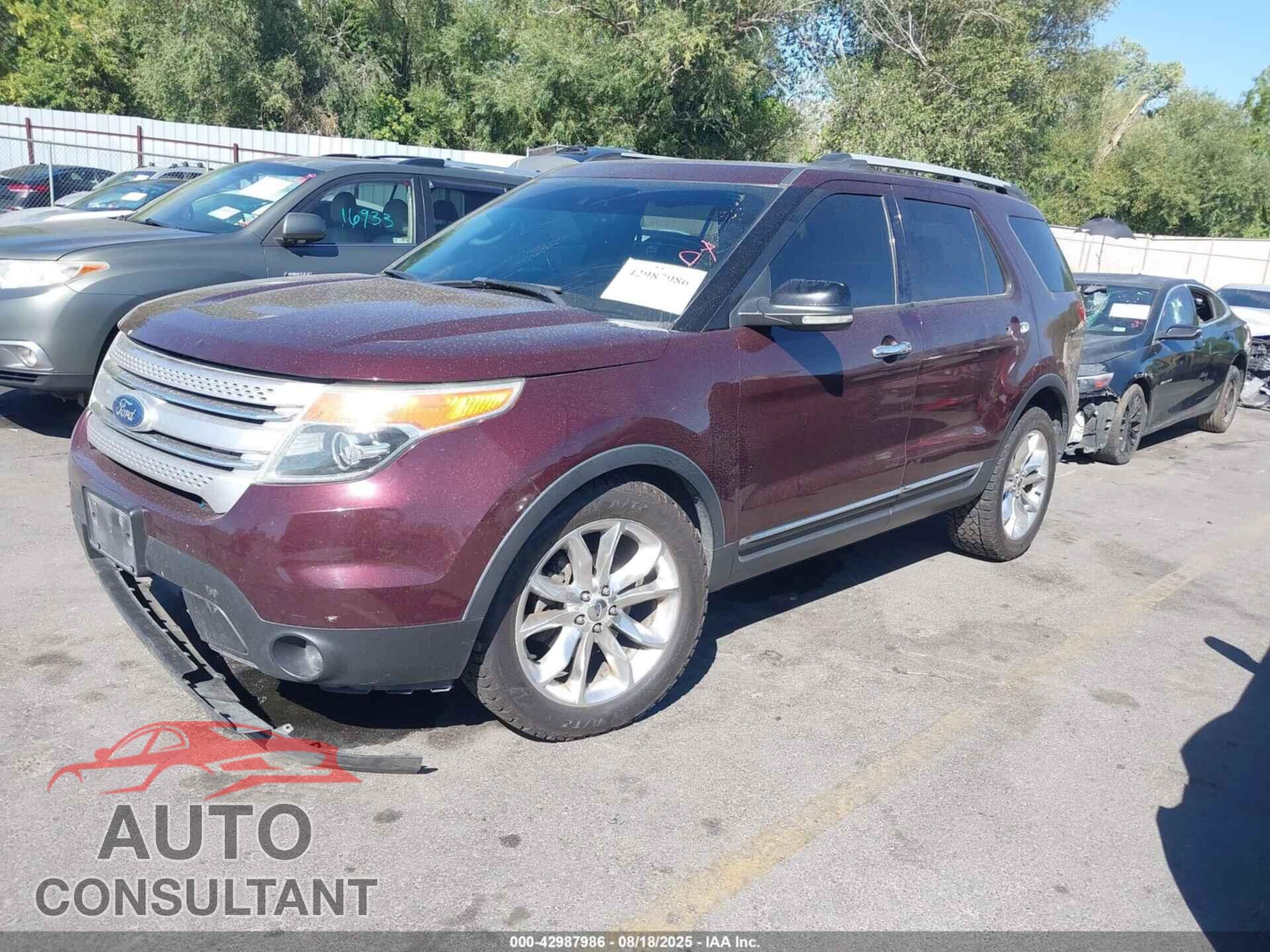 FORD EXPLORER 2011 - 1FMHK8D86BGA21694