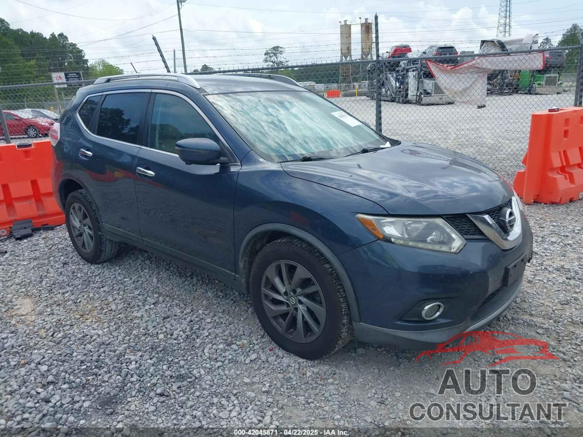 NISSAN ROGUE 2016 - KNMAT2MT4GP685701