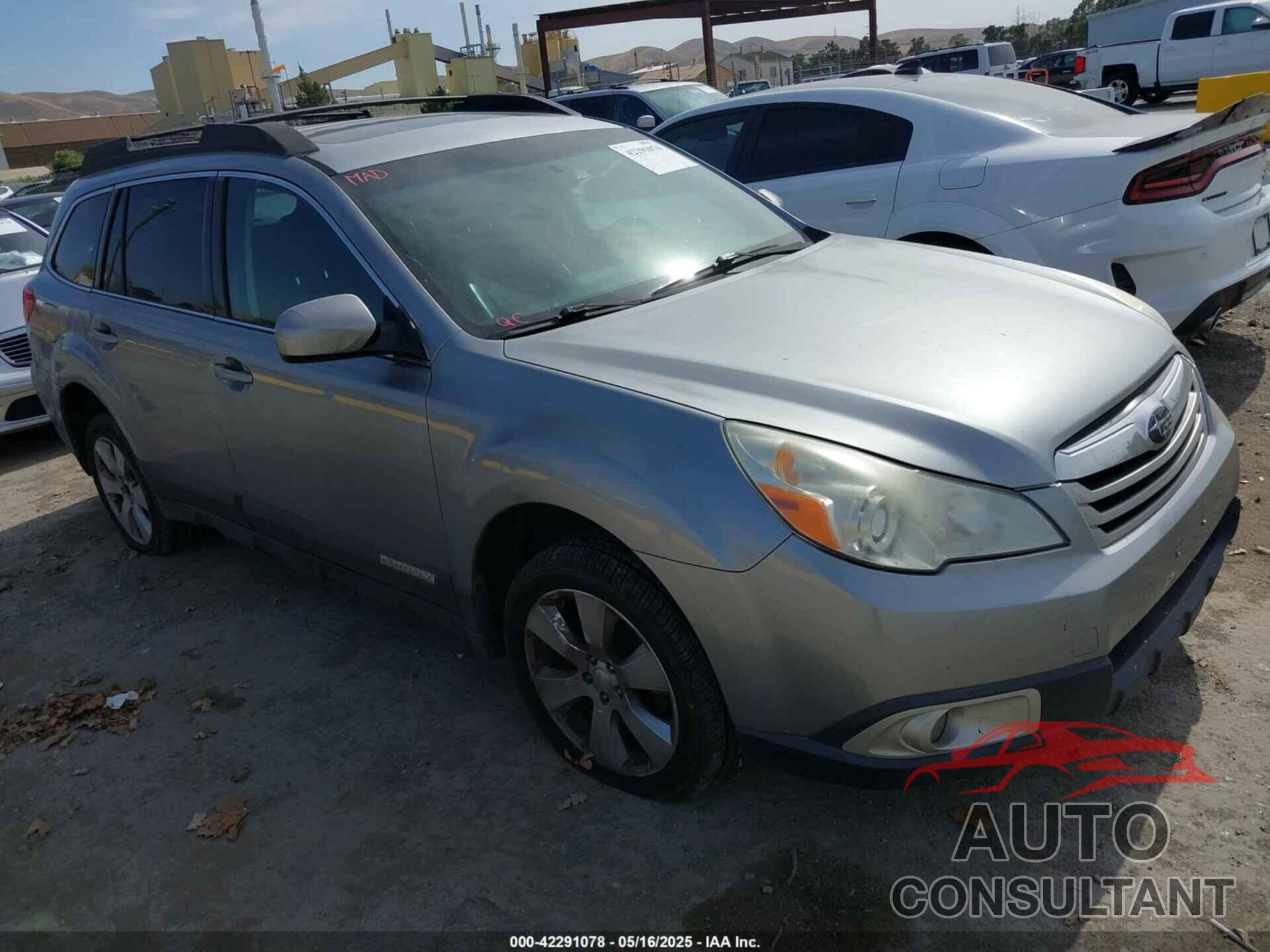 SUBARU OUTBACK 2010 - 4S4BRBKC6A3366753