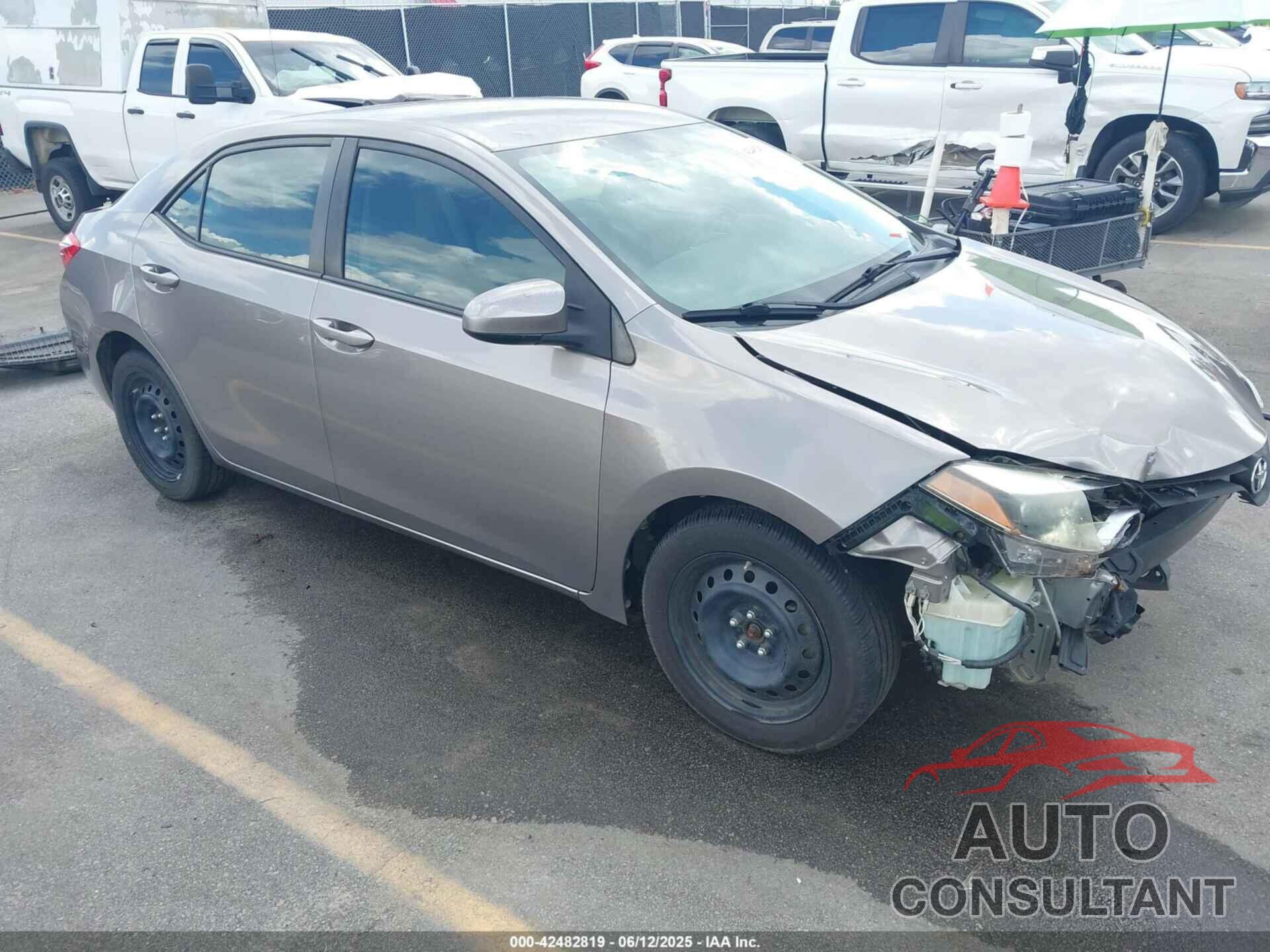 TOYOTA COROLLA 2015 - 2T1BURHE7FC260136