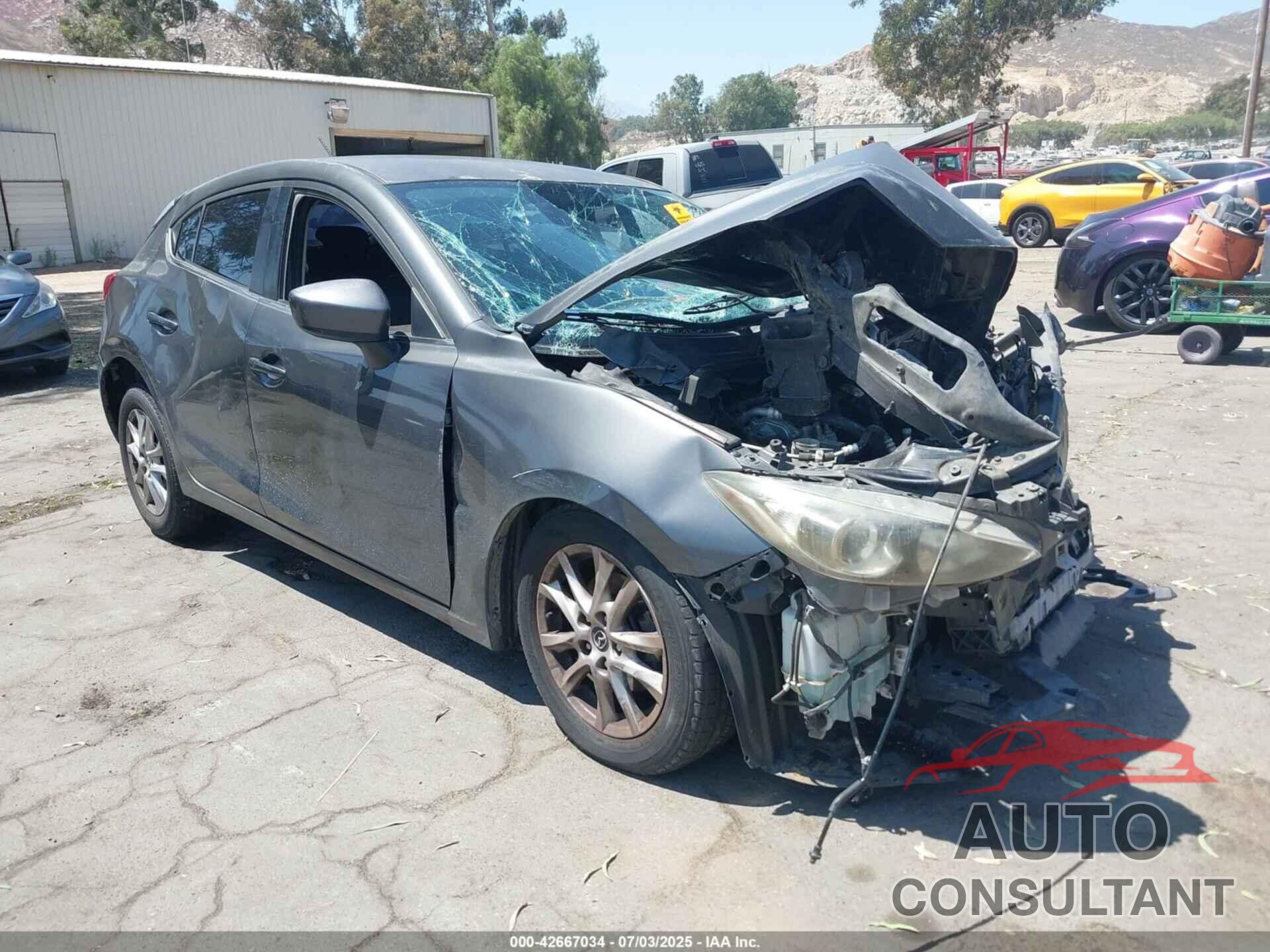 MAZDA MAZDA3 2014 - JM1BM1L70E1213625