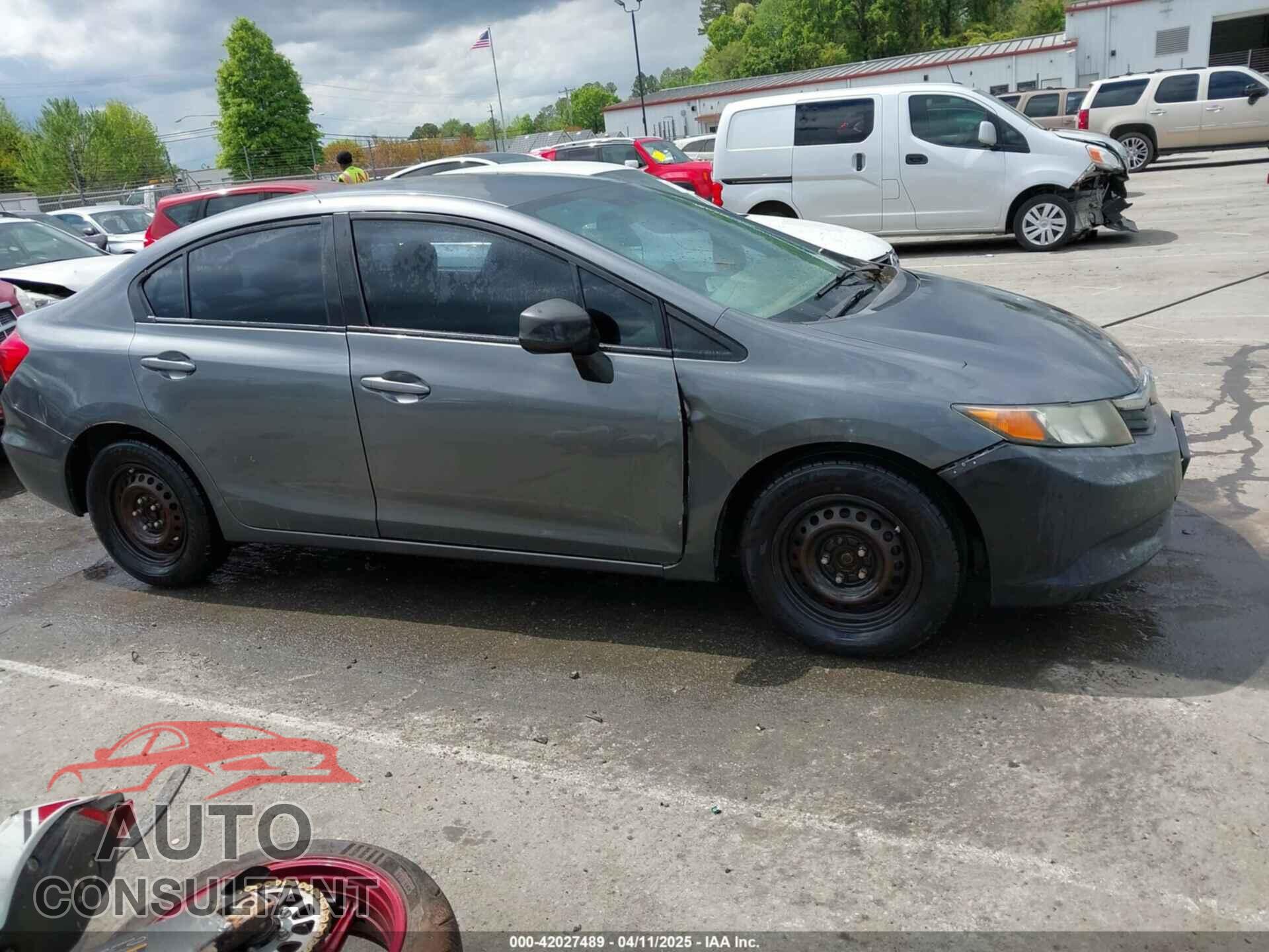 HONDA CIVIC 2012 - 19XFB2F56CE045295