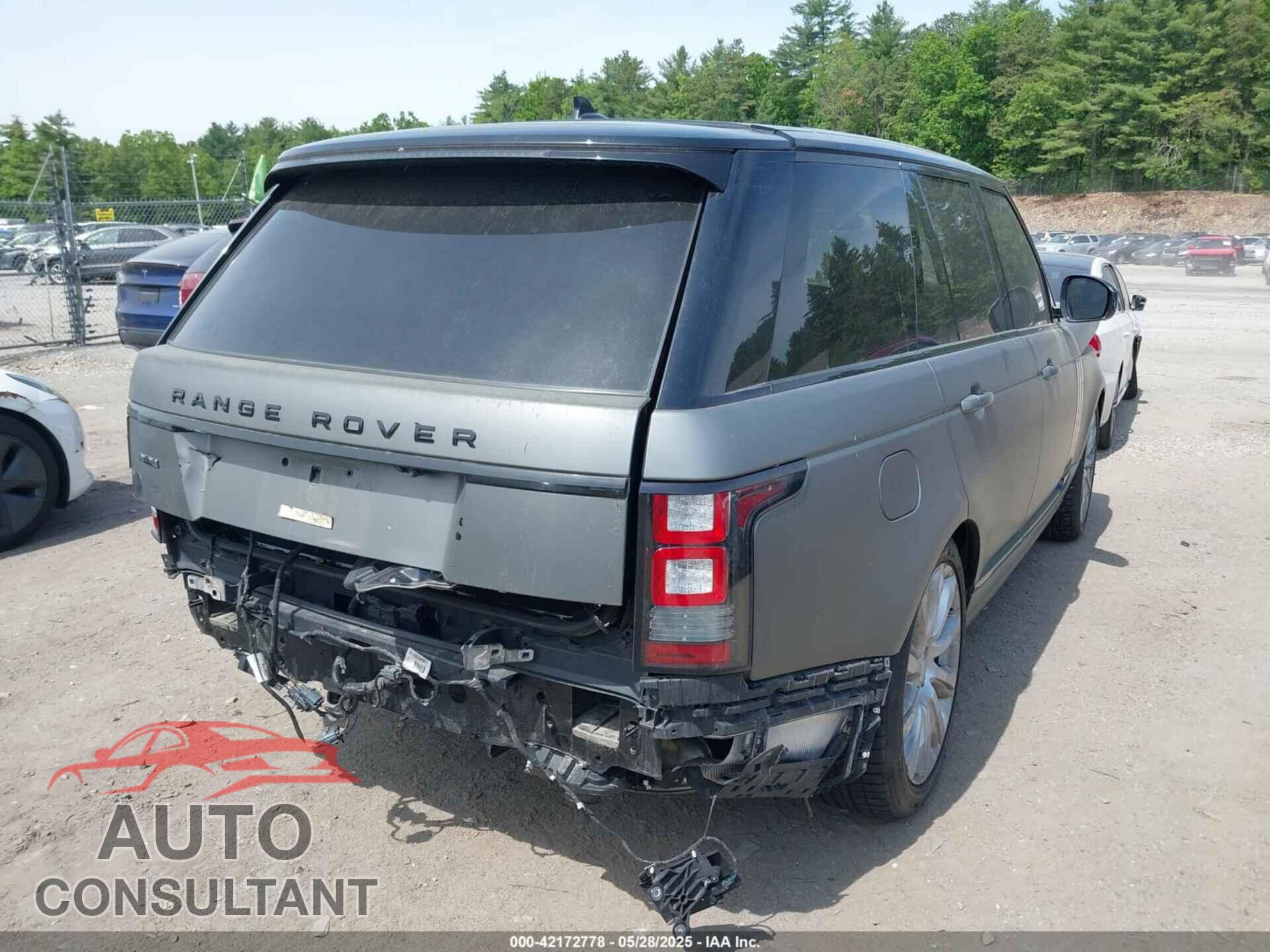 LAND ROVER RANGE ROVER 2016 - SALGS2EF4GA287907