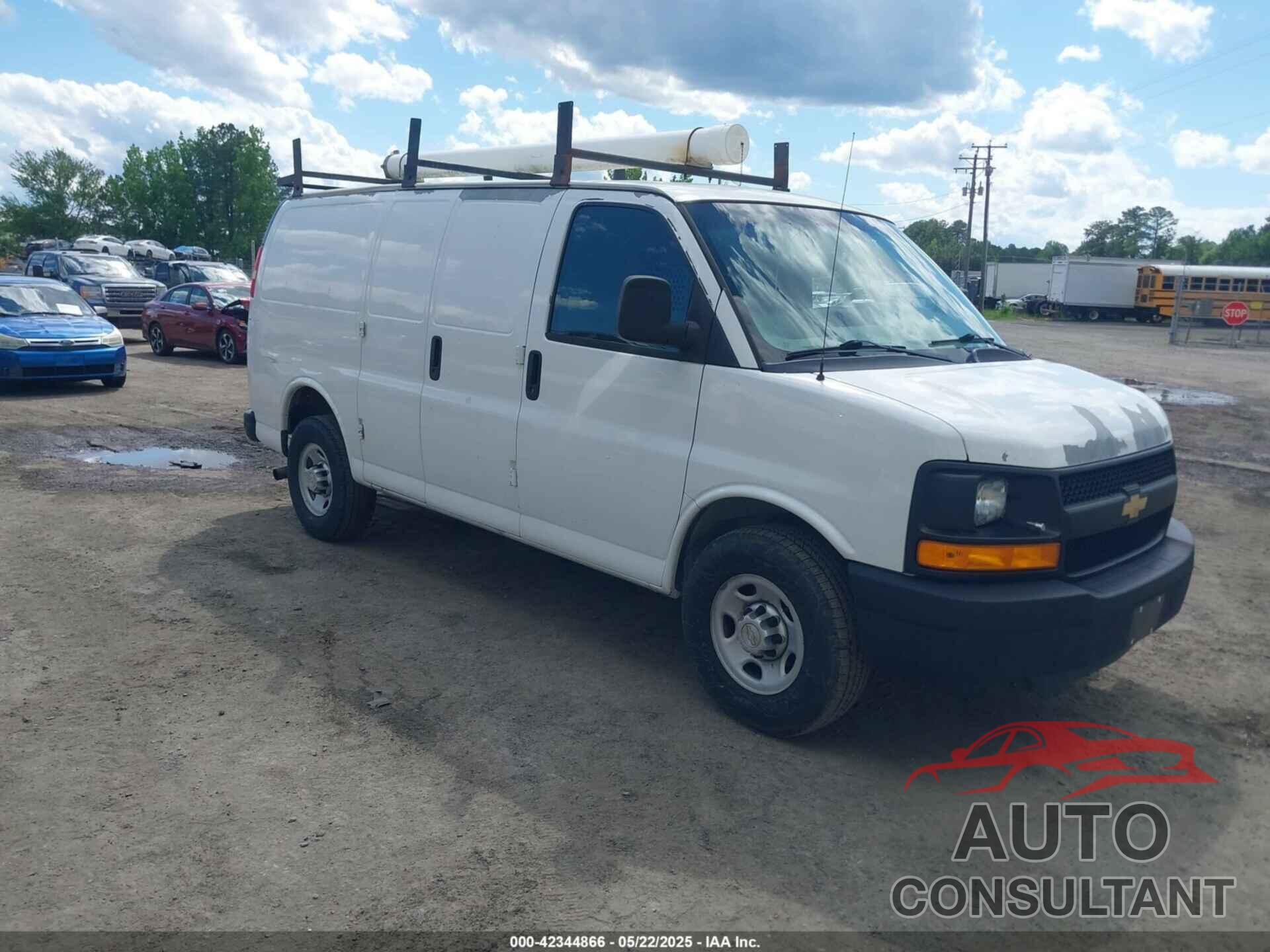 CHEVROLET EXPRESS 3500 2012 - 1GCZGTBG4C1179172
