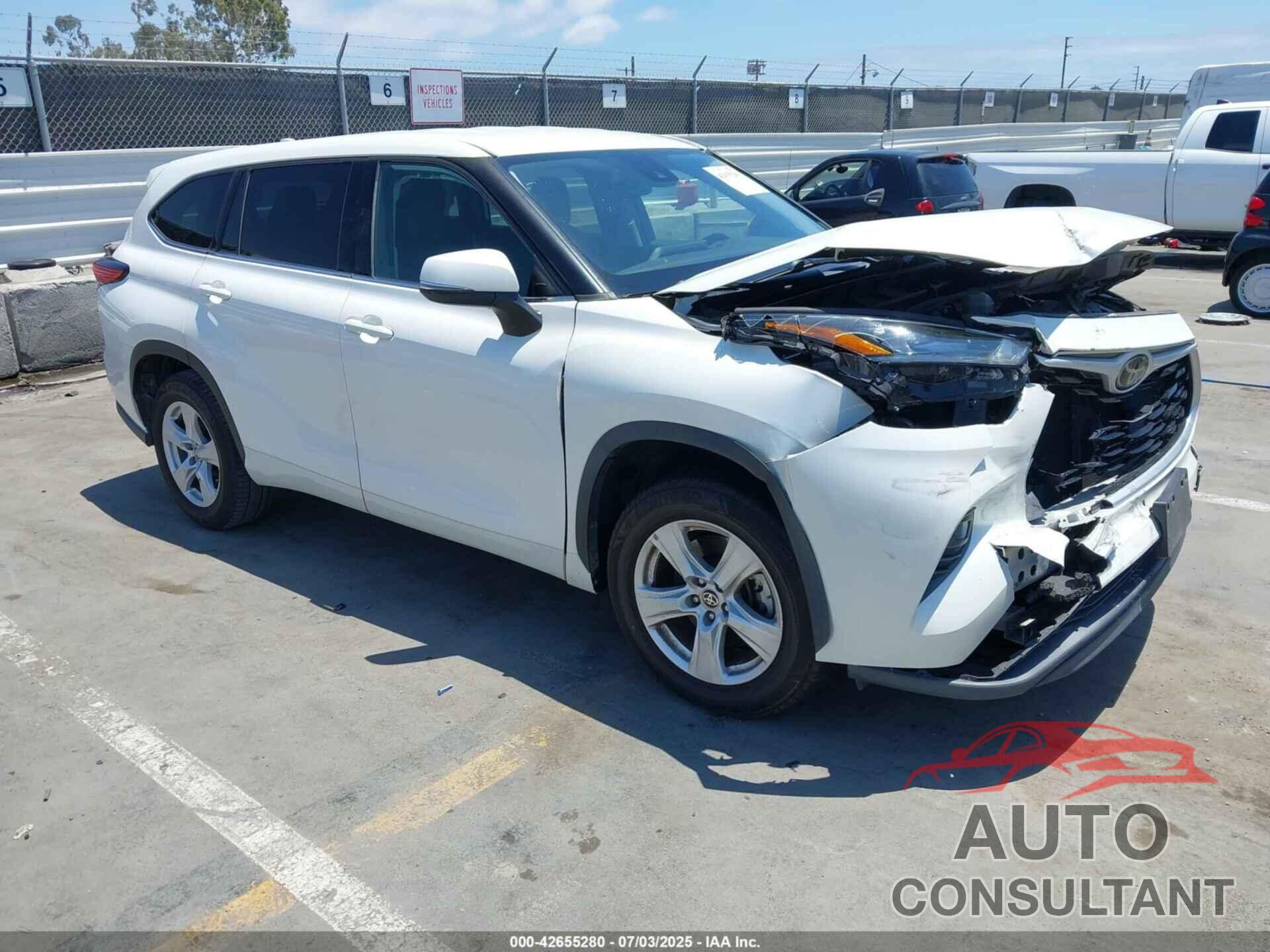 TOYOTA HIGHLANDER 2020 - 5TDZZRAH0LS008140
