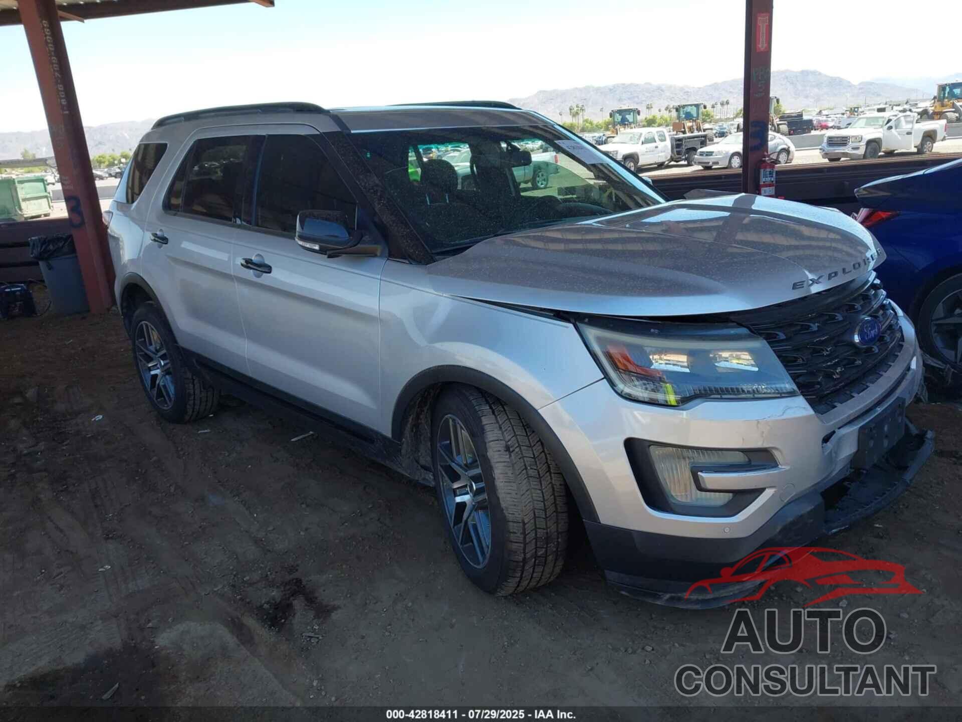 FORD EXPLORER 2017 - 1FM5K8GT1HGA70264