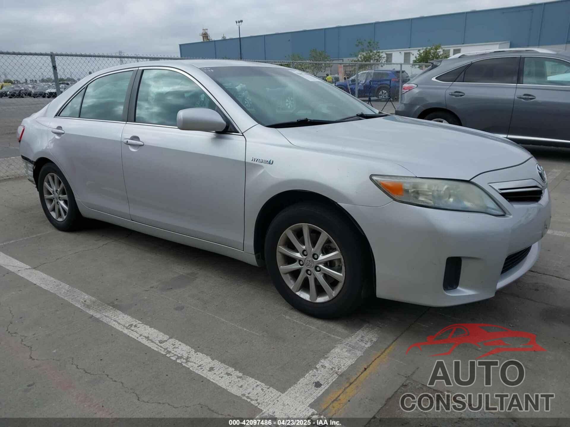 TOYOTA CAMRY HYBRID 2010 - 4T1BB3EK8AU117717