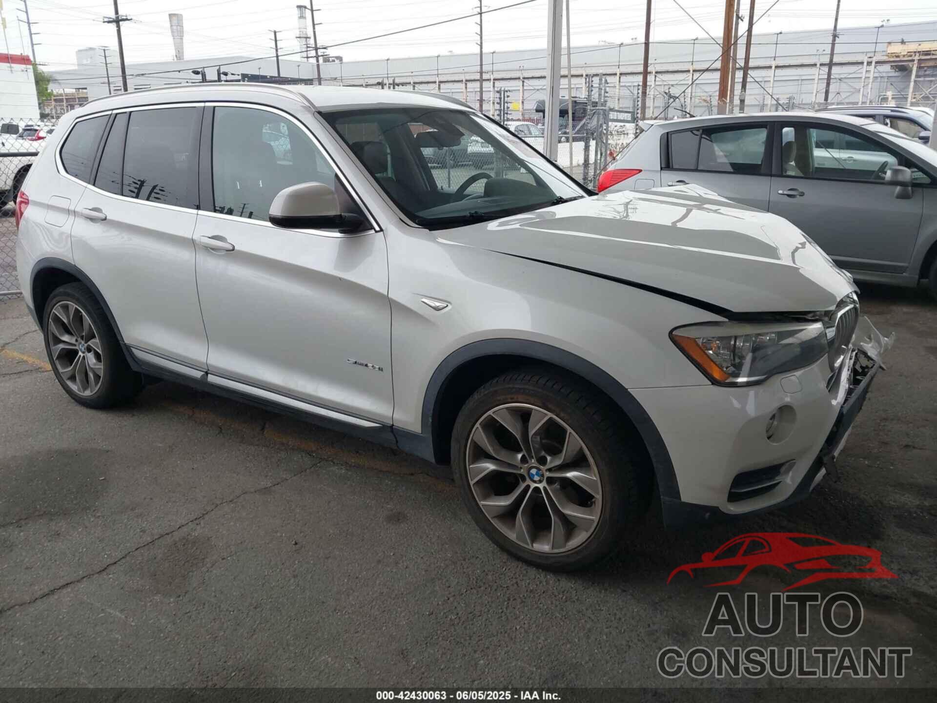 BMW X3 2017 - 5UXWZ7C54H0U47019