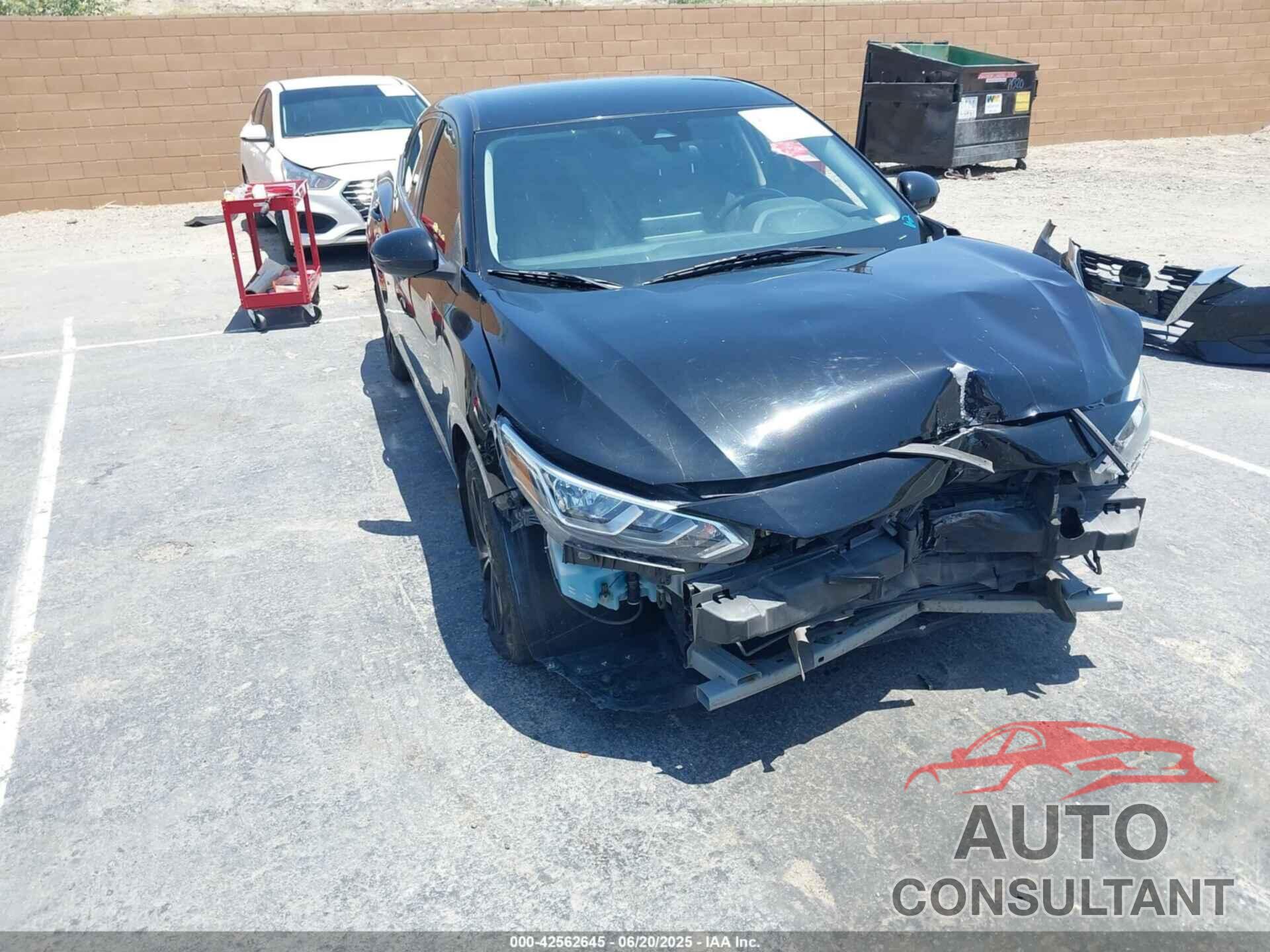 NISSAN SENTRA 2022 - 3N1AB8CV0NY216676
