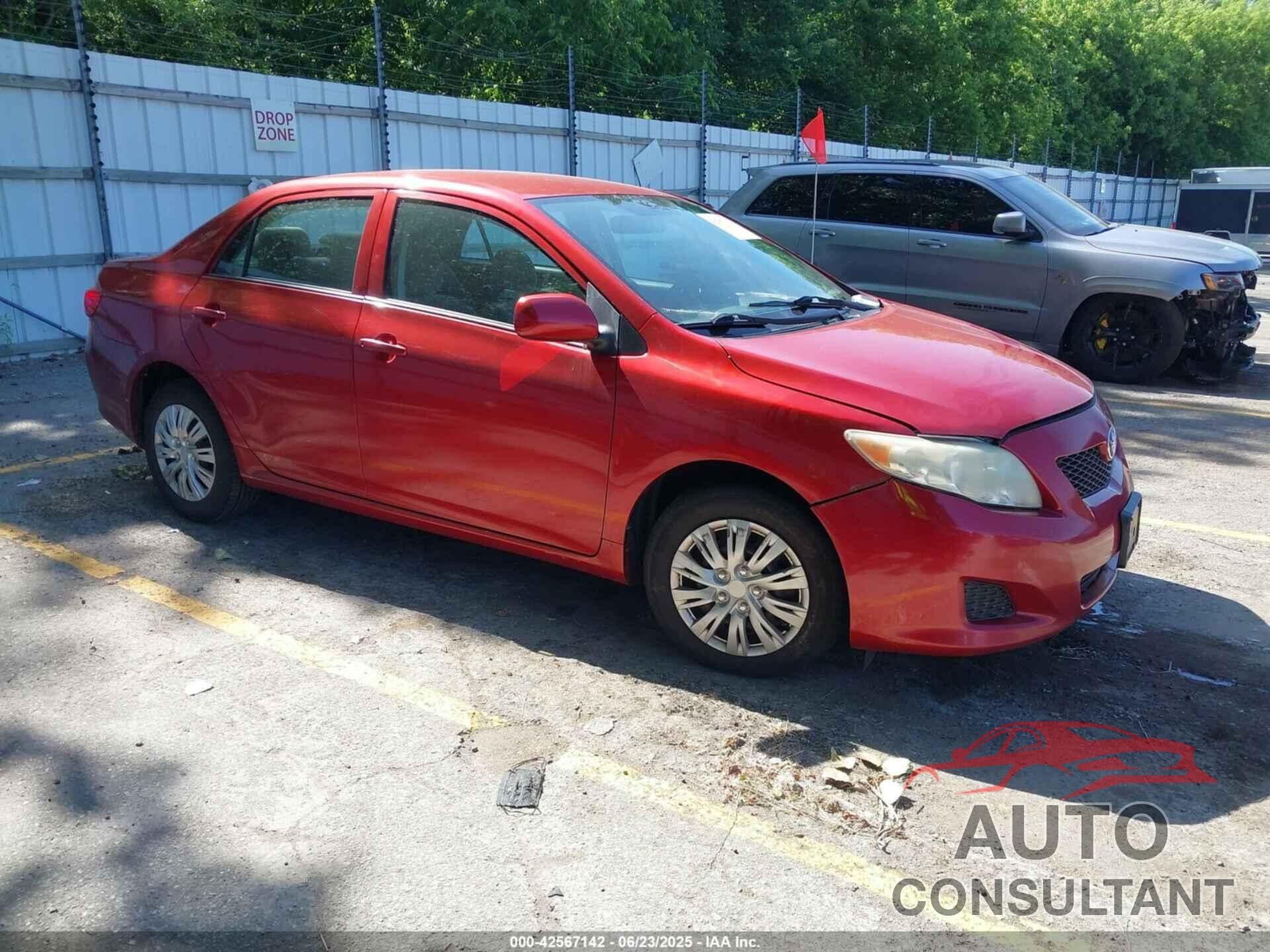 TOYOTA COROLLA 2009 - JTDBL40E49J005602