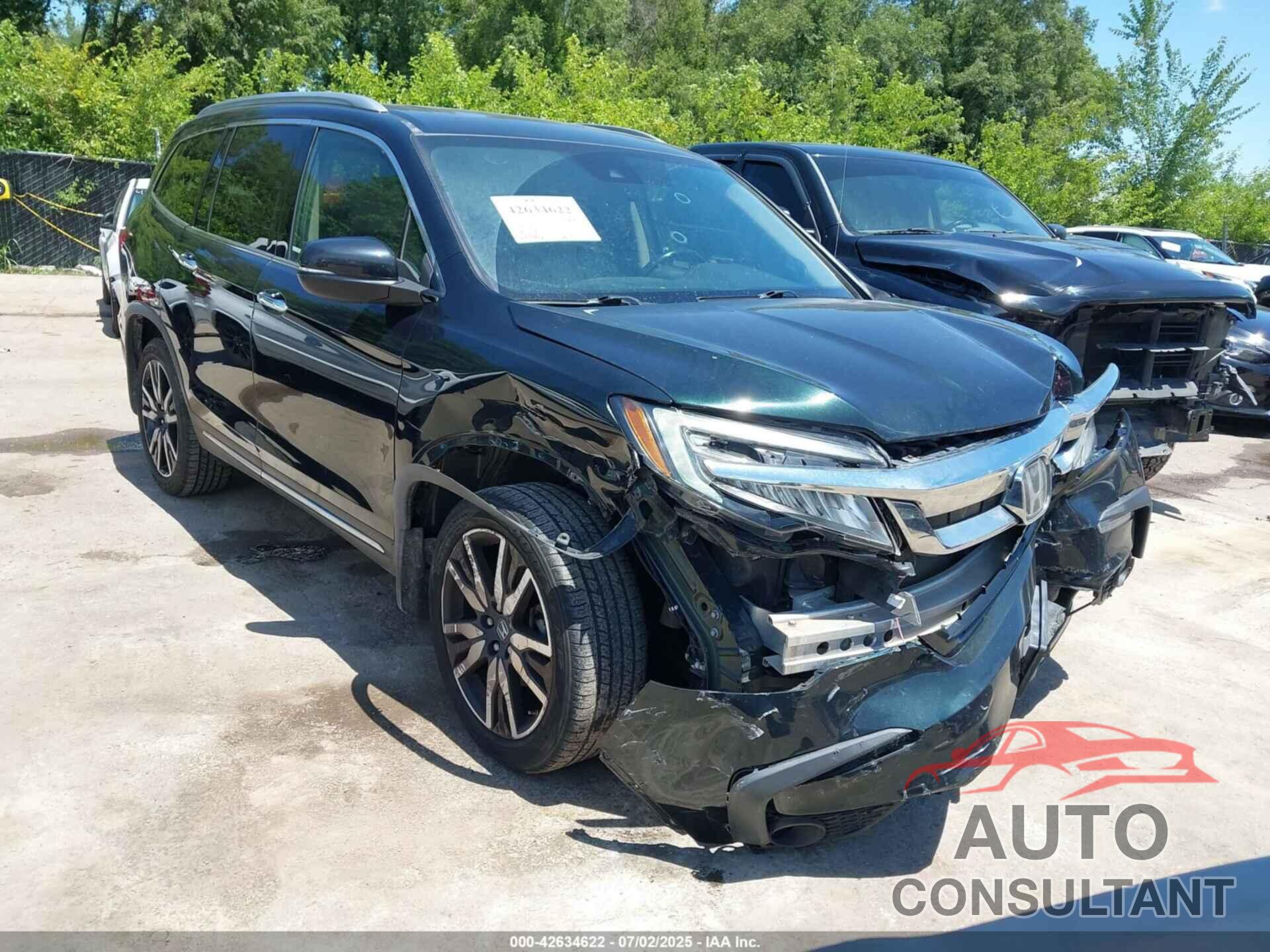 HONDA PILOT 2019 - 5FNYF6H68KB064286