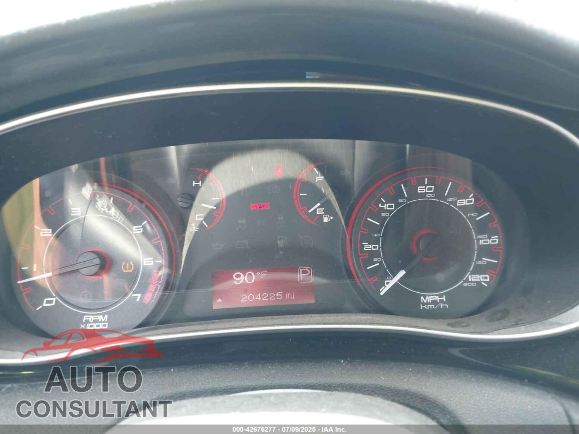 DODGE DART 2013 - 1C3CDFBA2DD307988