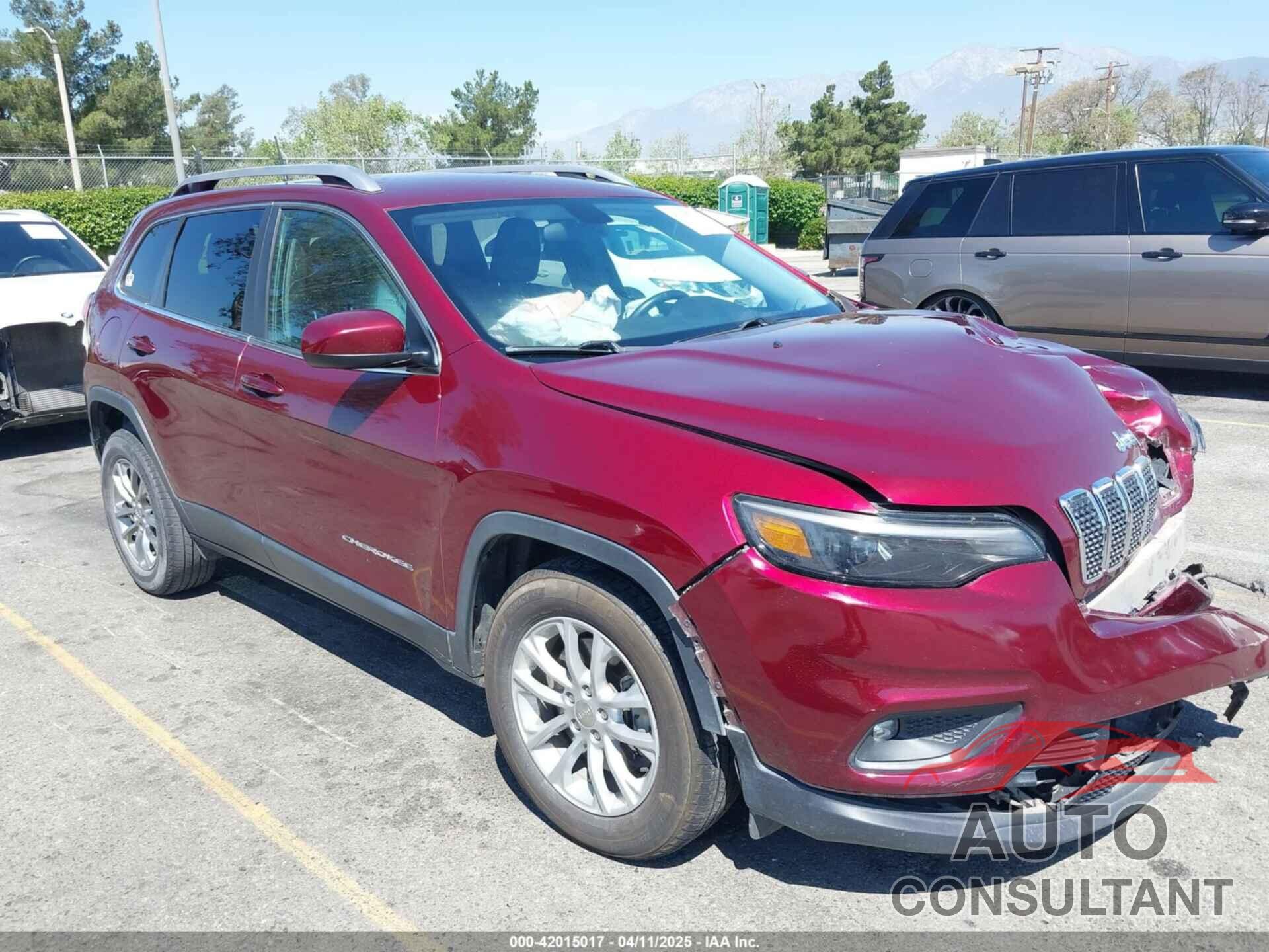 JEEP CHEROKEE 2019 - 1C4PJMLB0KD231587
